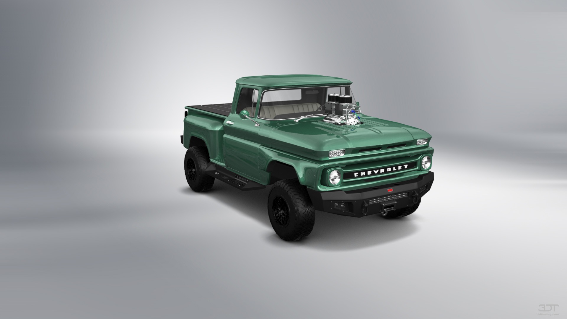 Chevrolet C-10 Stepside 2 Door pickup truck 1963 tuning