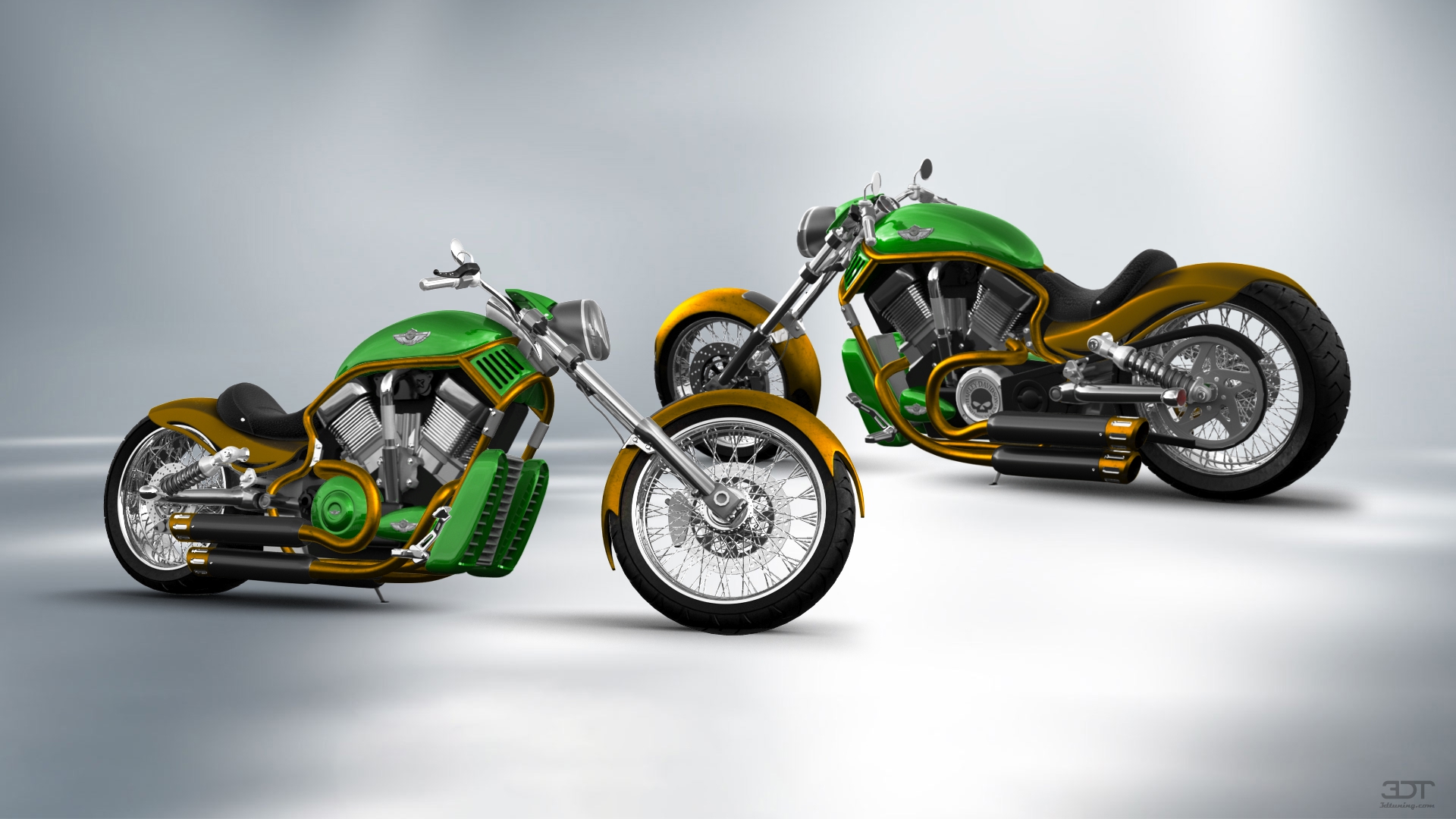 Harley-Davidson Custom Chopper Cruiser 2011 tuning