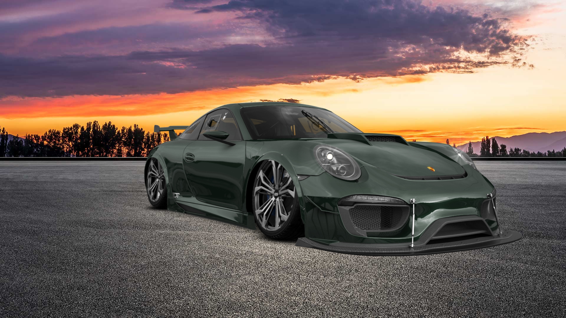 Porsche 911 Carrera 2 Door Coupe 2011 tuning