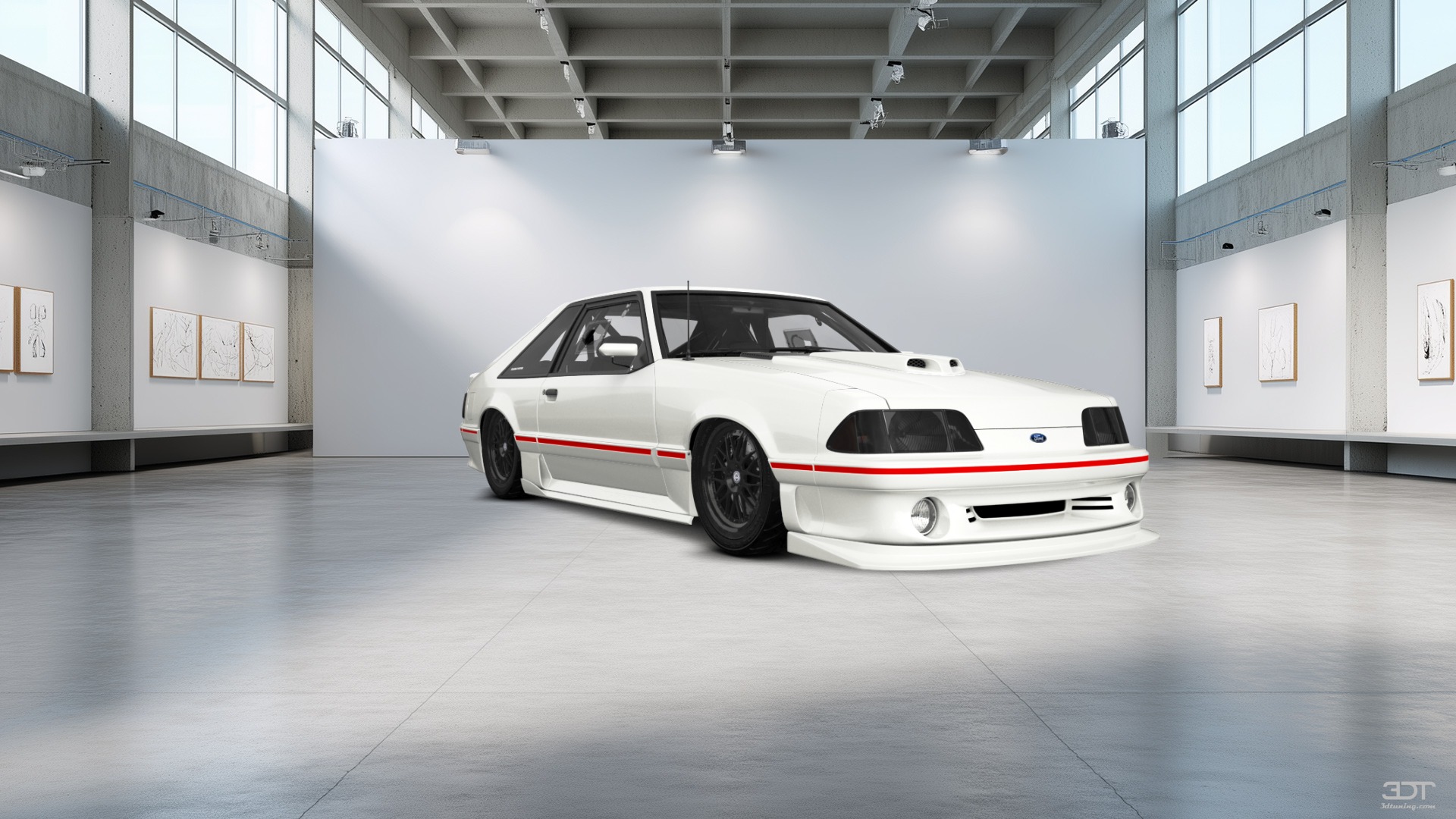 Ford Mustang 3 Door Hatchback 1988 tuning