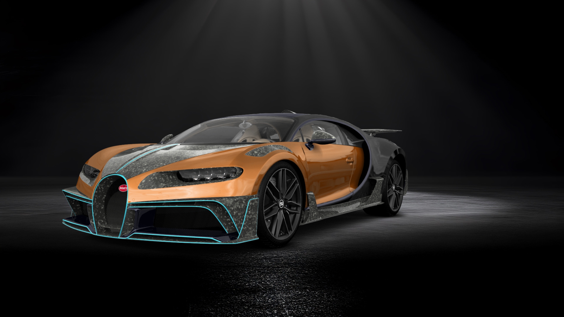 Bugatti Chiron 2 Door Coupe 2016