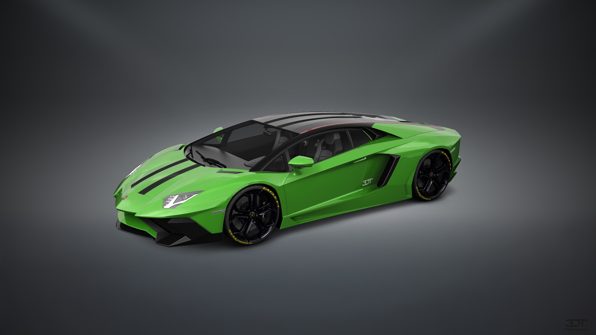 Lamborghini Aventador 2 Door Coupe 2012 tuning