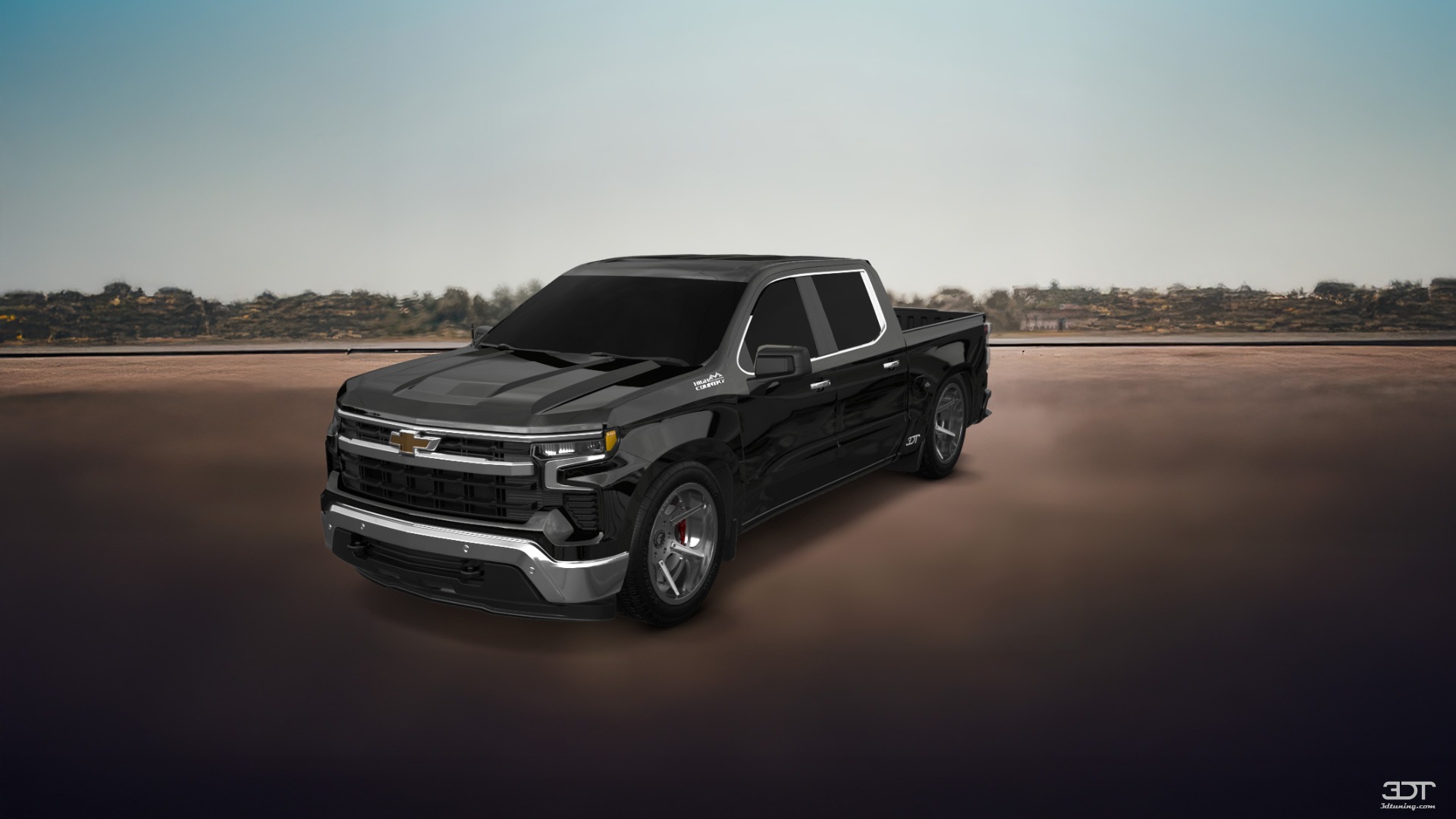 Chevrolet Silverado 1500 Crew Cab 5.8 ft box 4 Door pickup truck 2023 tuning