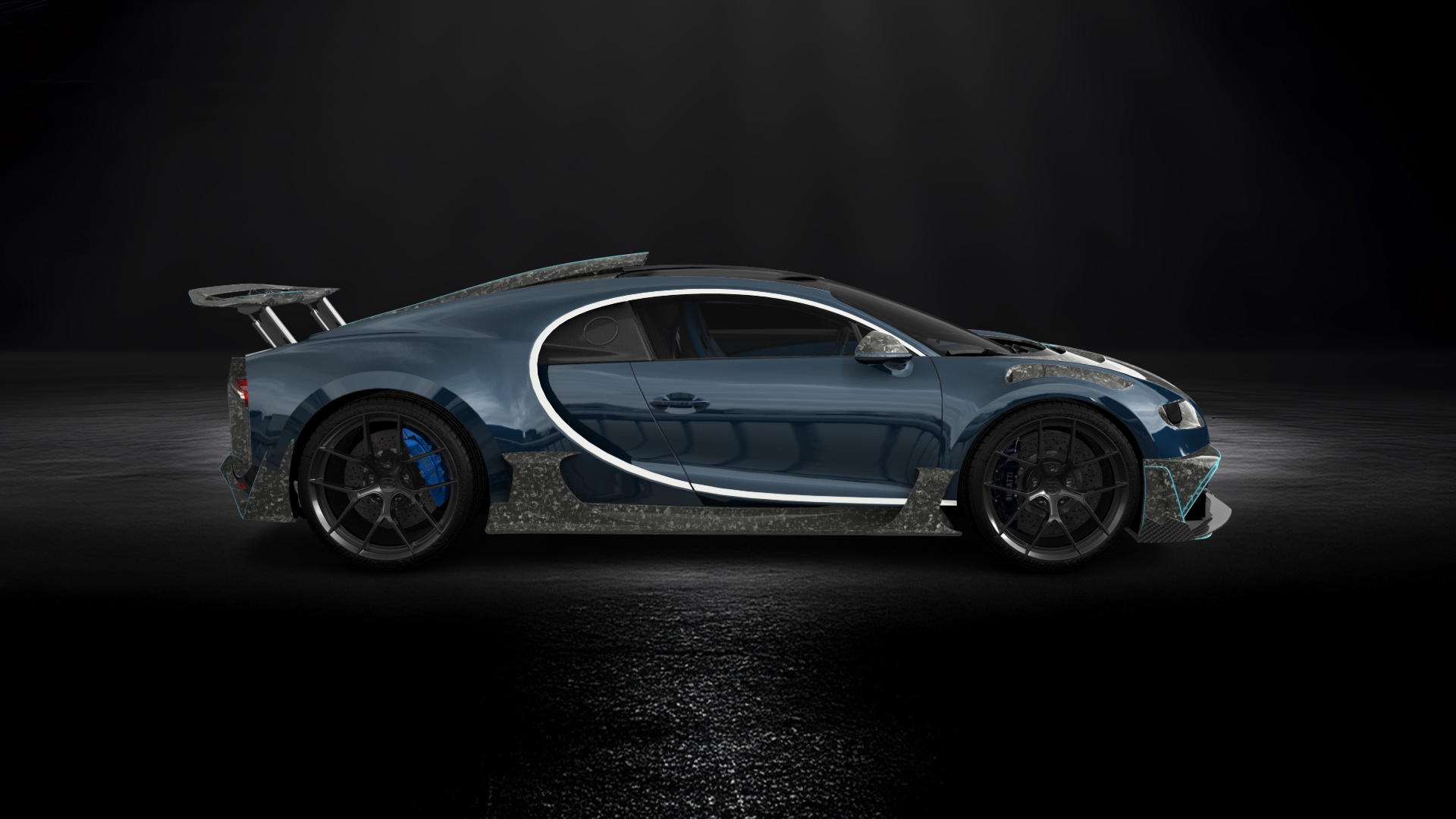 Bugatti Chiron 2 Door Coupe 2016 tuning