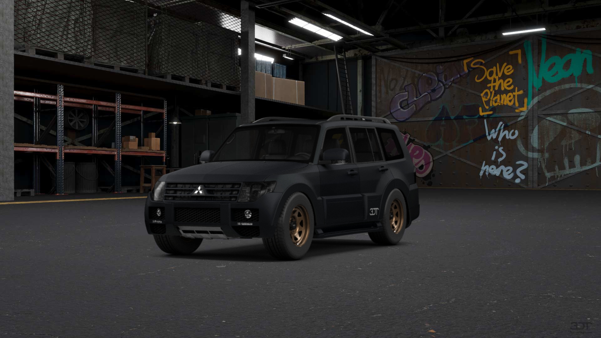 Mitsubishi Pajero 5 door SUV 2012 tuning