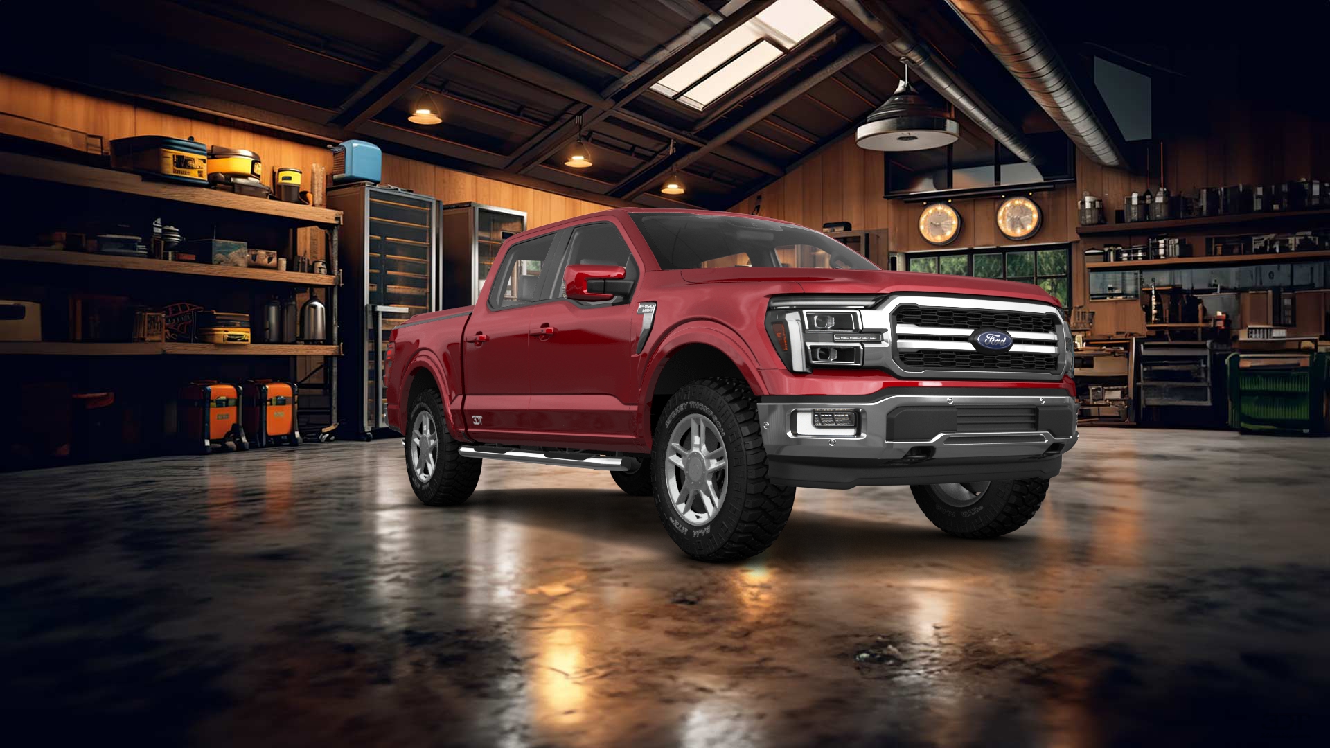 Ford F-150 SuperCrew 4 Door pickup truck 2024 Images