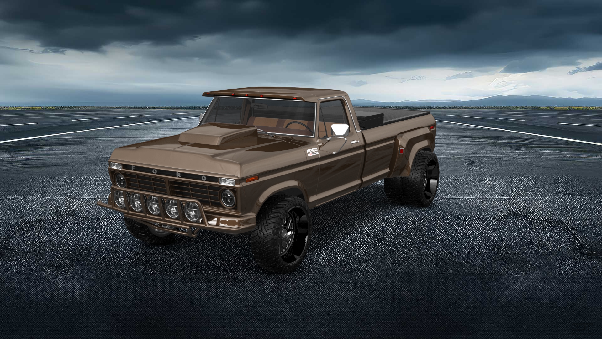 Ford F-350 Dually 2 Door pickup truck 1974