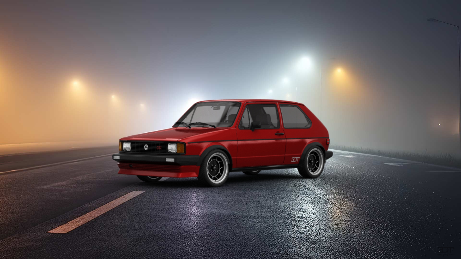 Volkswagen Rabbit GTI Mk1 3 Door Hatchback 1984 tuning