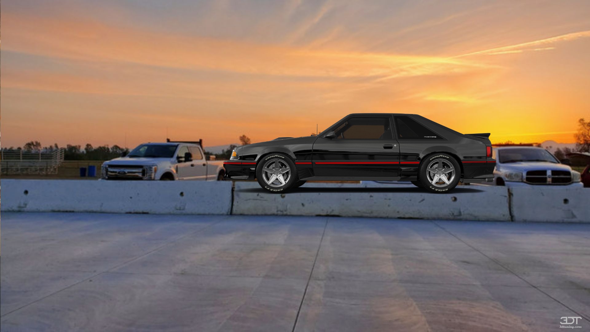 Ford Mustang 3 Door Hatchback 1988 Images