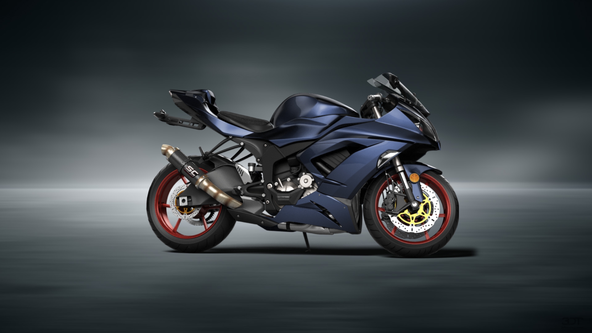 Kawasaki Ninja ZX 6R Sport Bike 2015