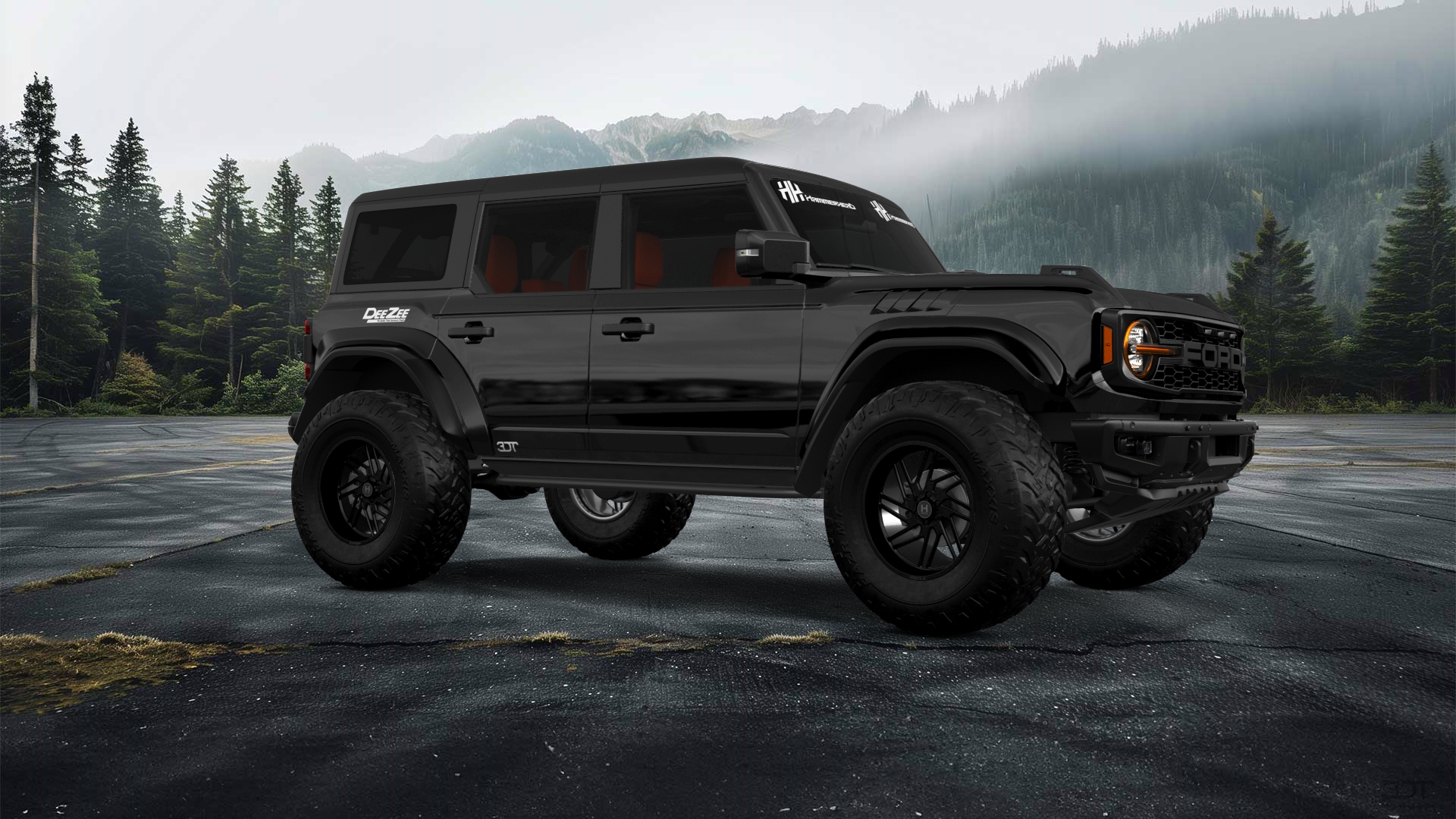 Ford Bronco Raptor 4 Door pickup truck 2022 tuning