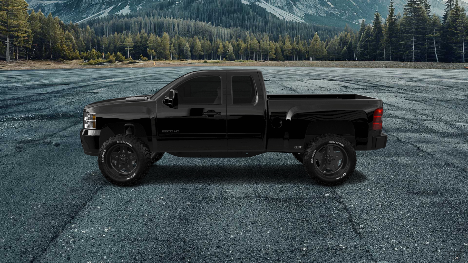 Chevrolet Silverado 2500 HD Extended Cab Pickup Truck 2007