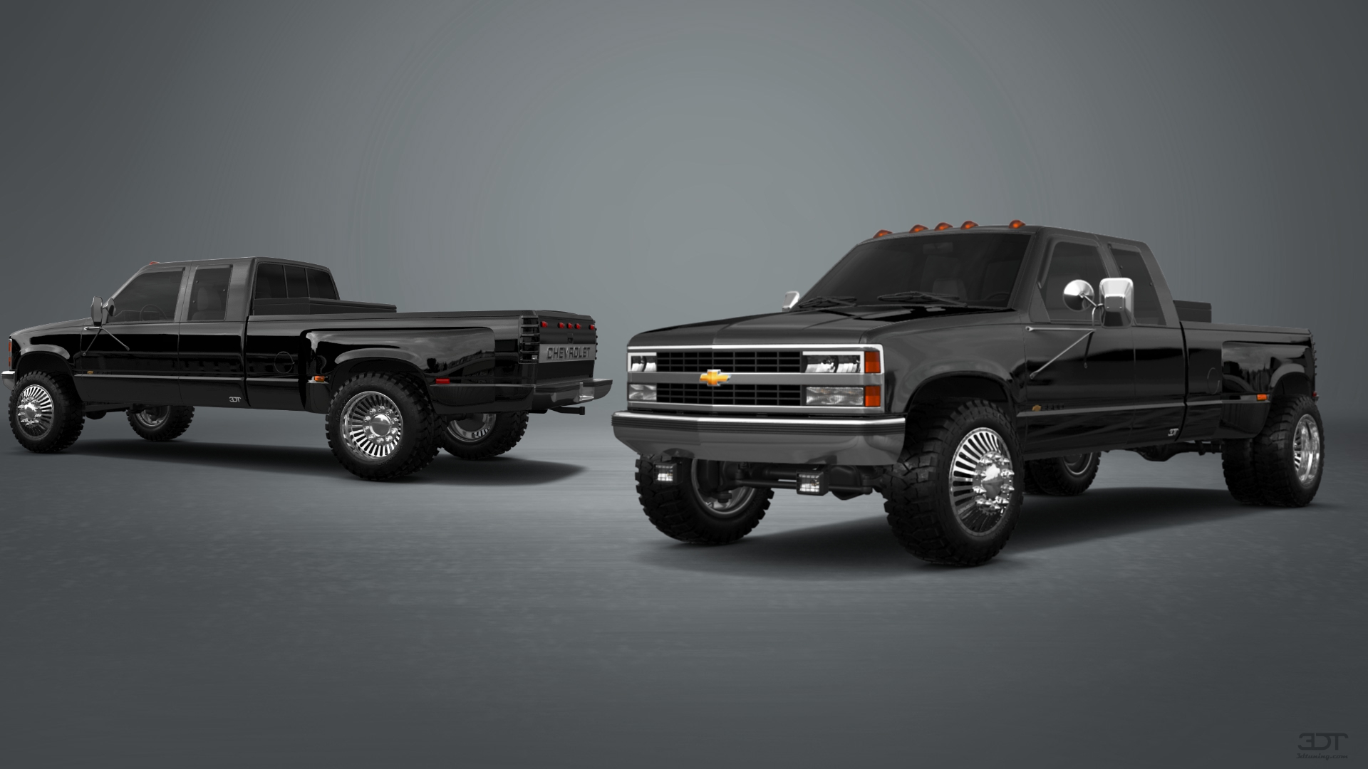 Chevrolet K3500 Extended Cab Pickup Truck 1988