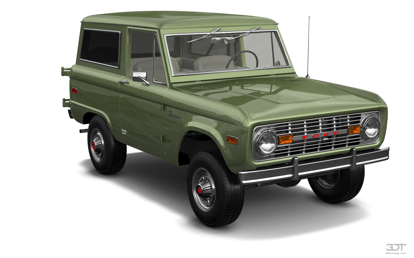 Tuning Ford Bronco 3 Door SUV 1965