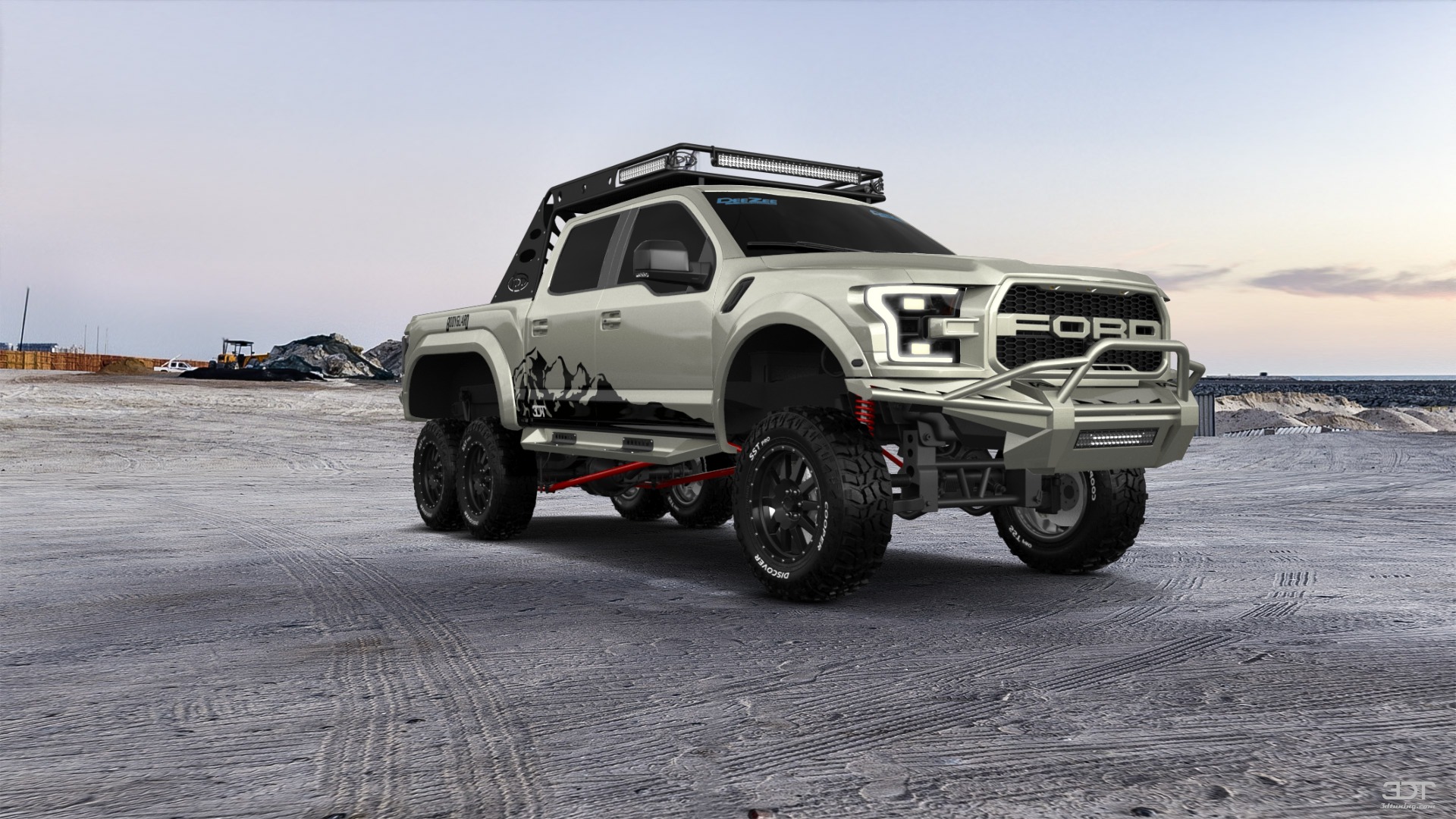 Ford Hennessey VelociRaptor 6x6 Truck 2017 tuning