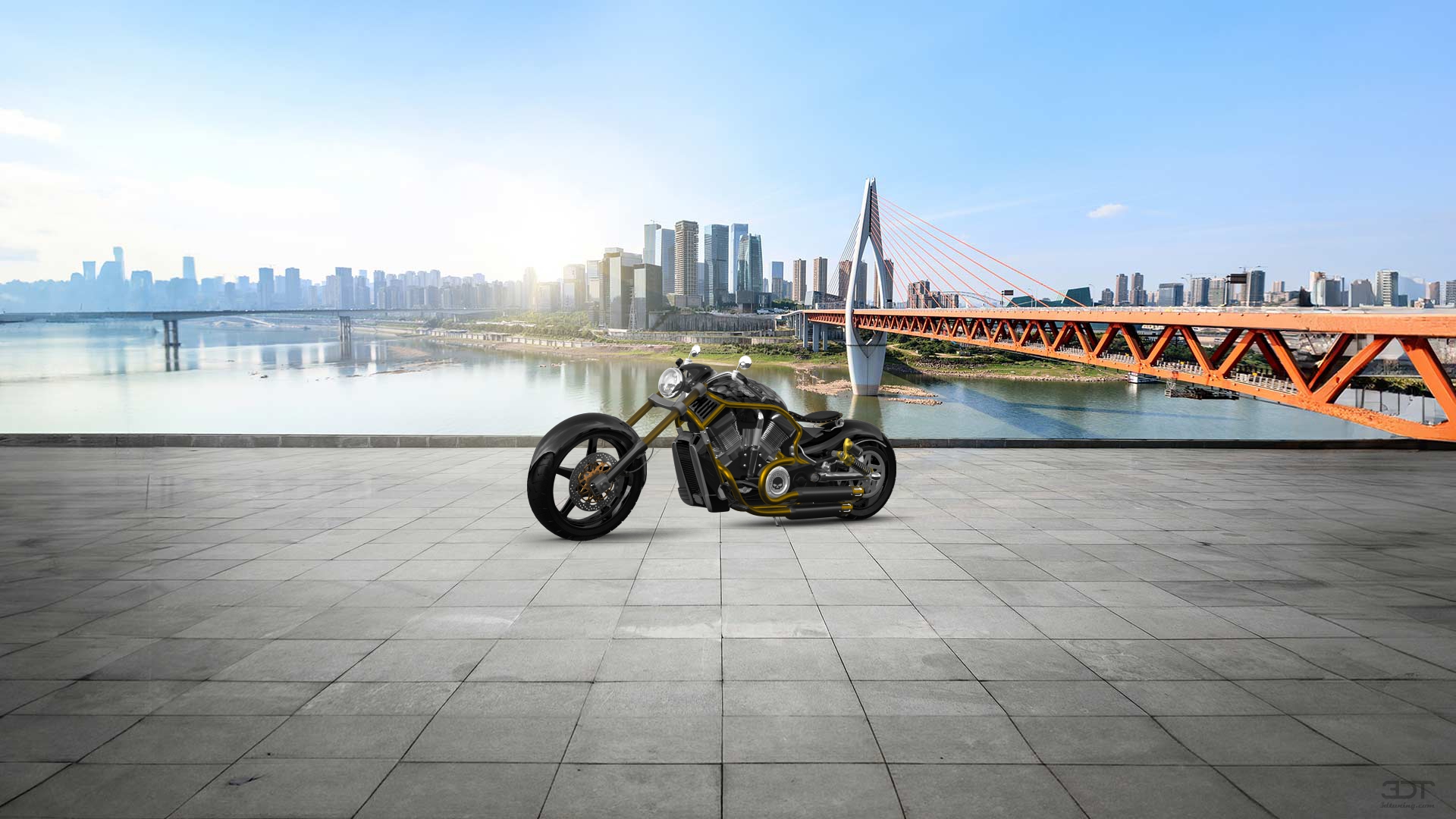 Harley-Davidson Custom Chopper Cruiser 2011
