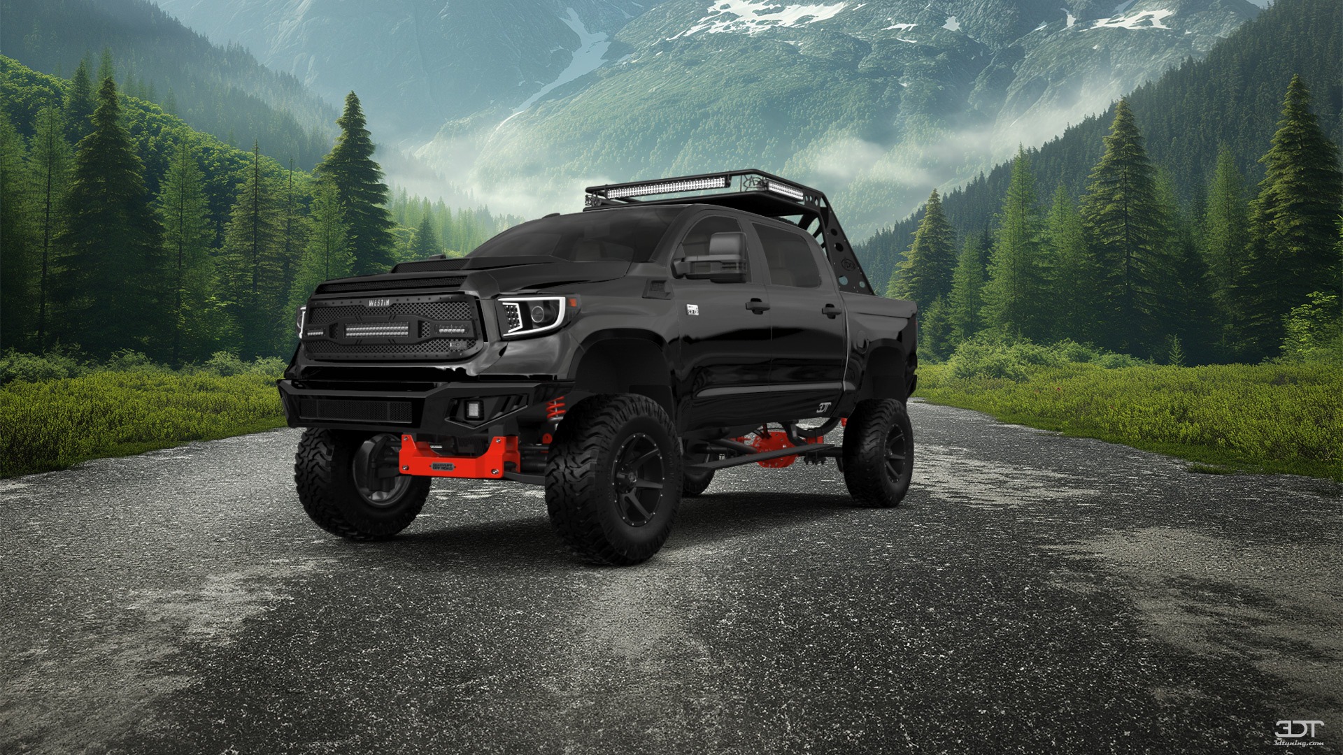 Toyota Tundra 4 Door pickup truck 2018 tuning