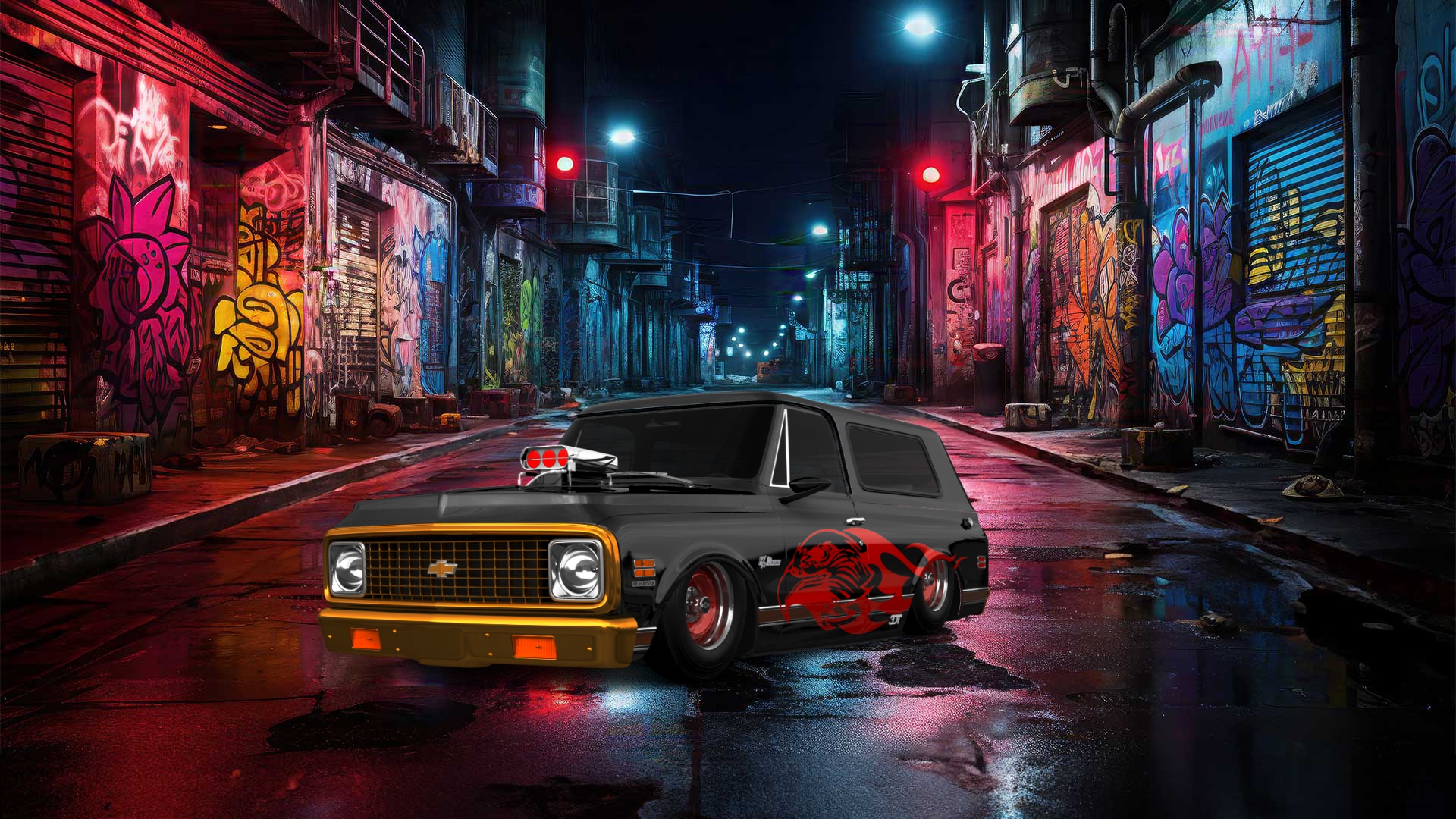 Chevrolet K5 Blazer 2 Door pickup truck 1969 tuning