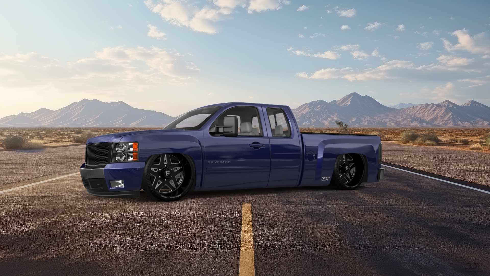Chevrolet Silverado 1500 6.6 ft box Pickup Truck 2008 tuning