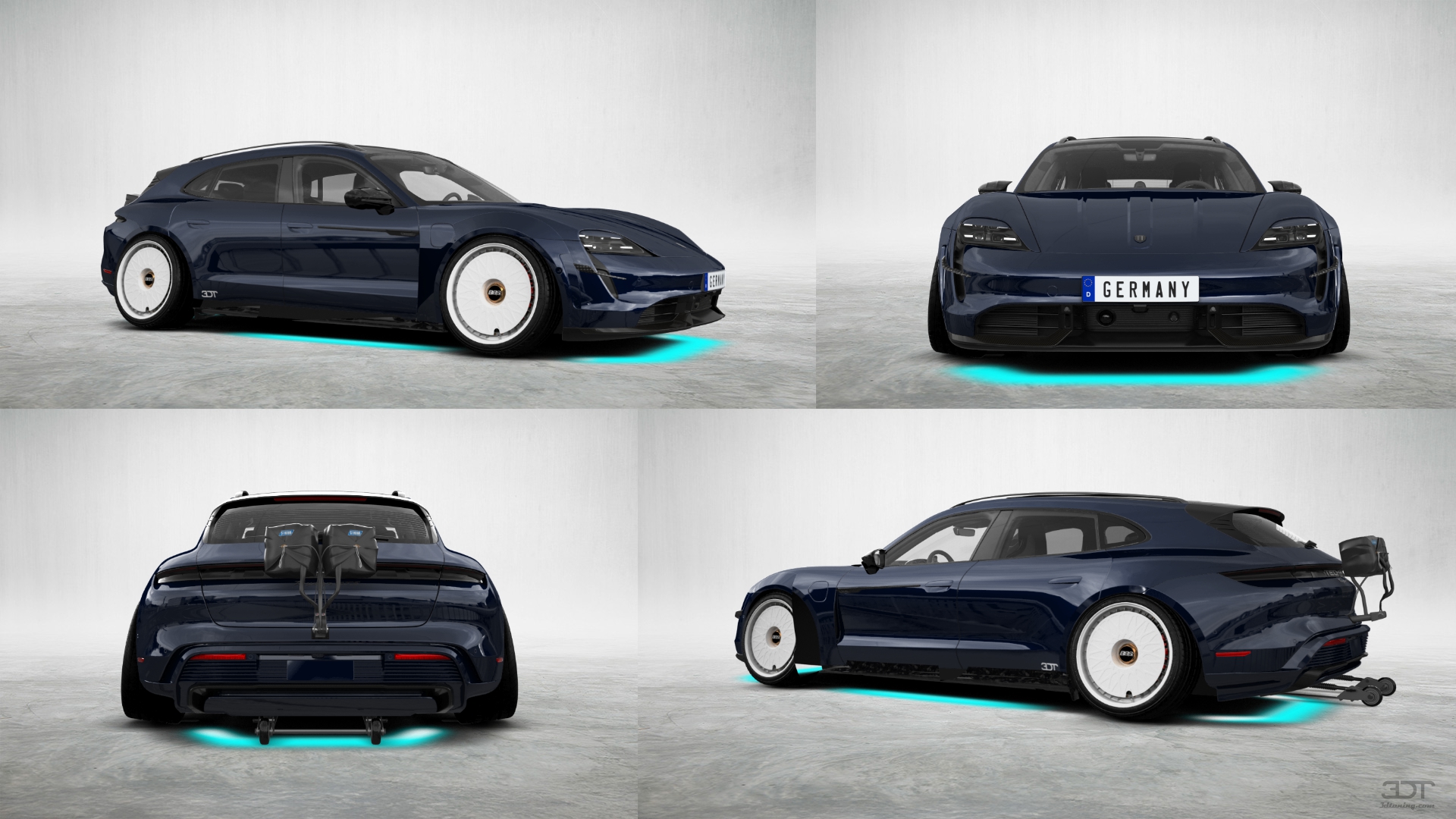 Porsche Taycan Sport Turismo Shooting Brake 2019 tuning