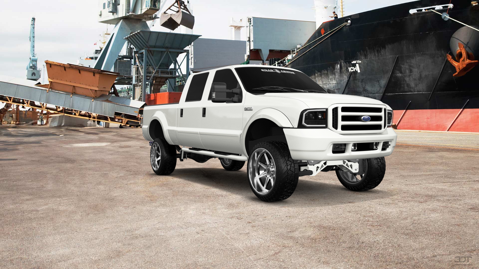 Ford F-250 Crew Cab 4 Door pickup truck 1999