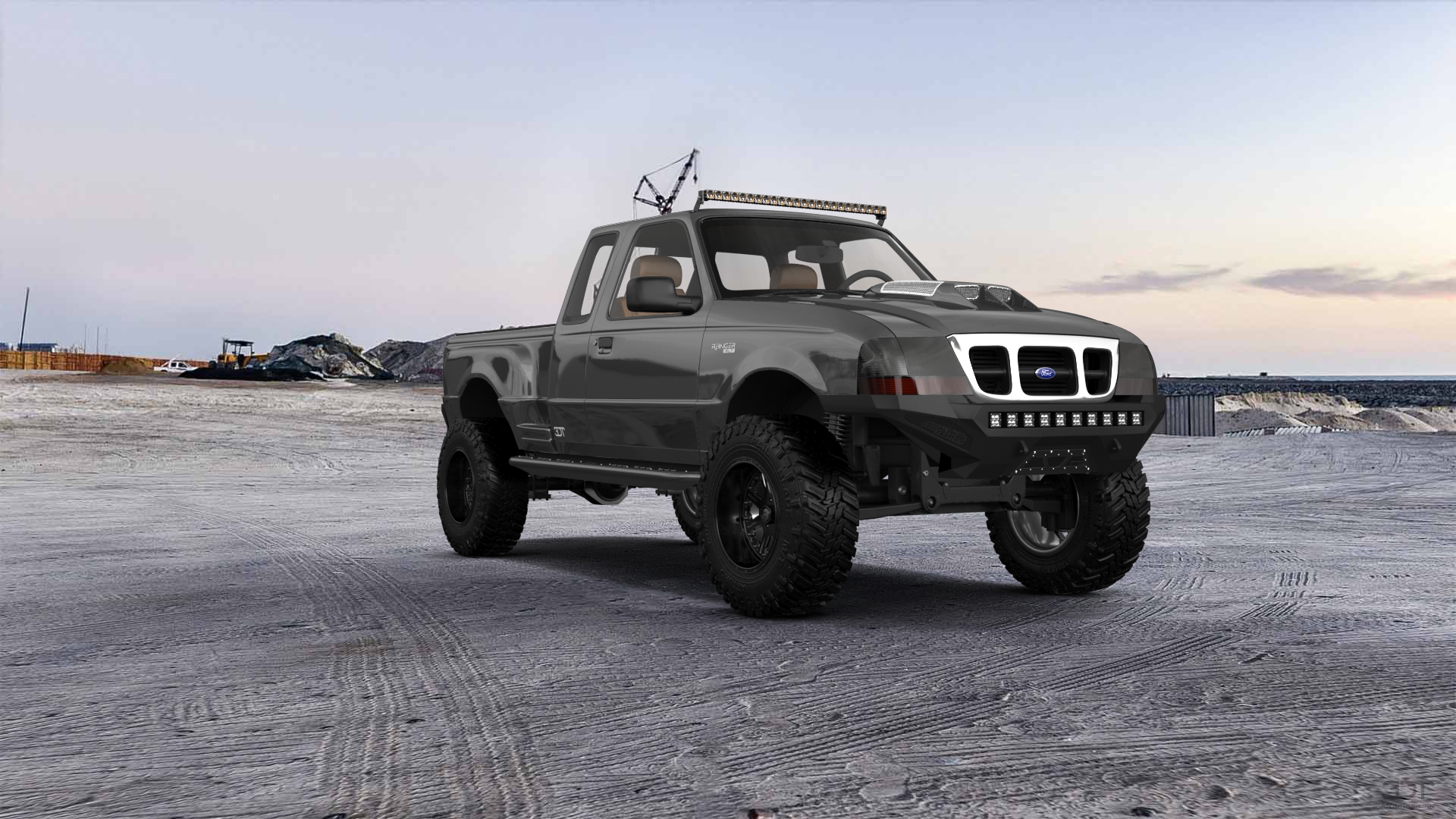 Ford Ranger Flareside 2 Door pickup truck 1998