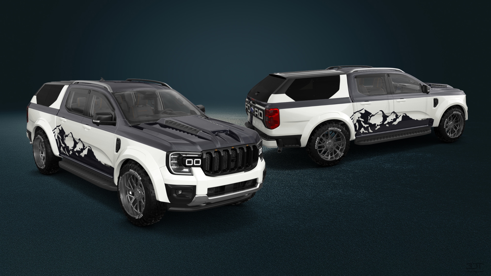 Ford Ranger 4 Door pickup truck 2022 Images