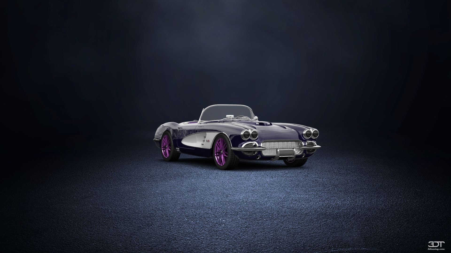 Chevrolet Corvette Convertible Coupe 1958 tuning