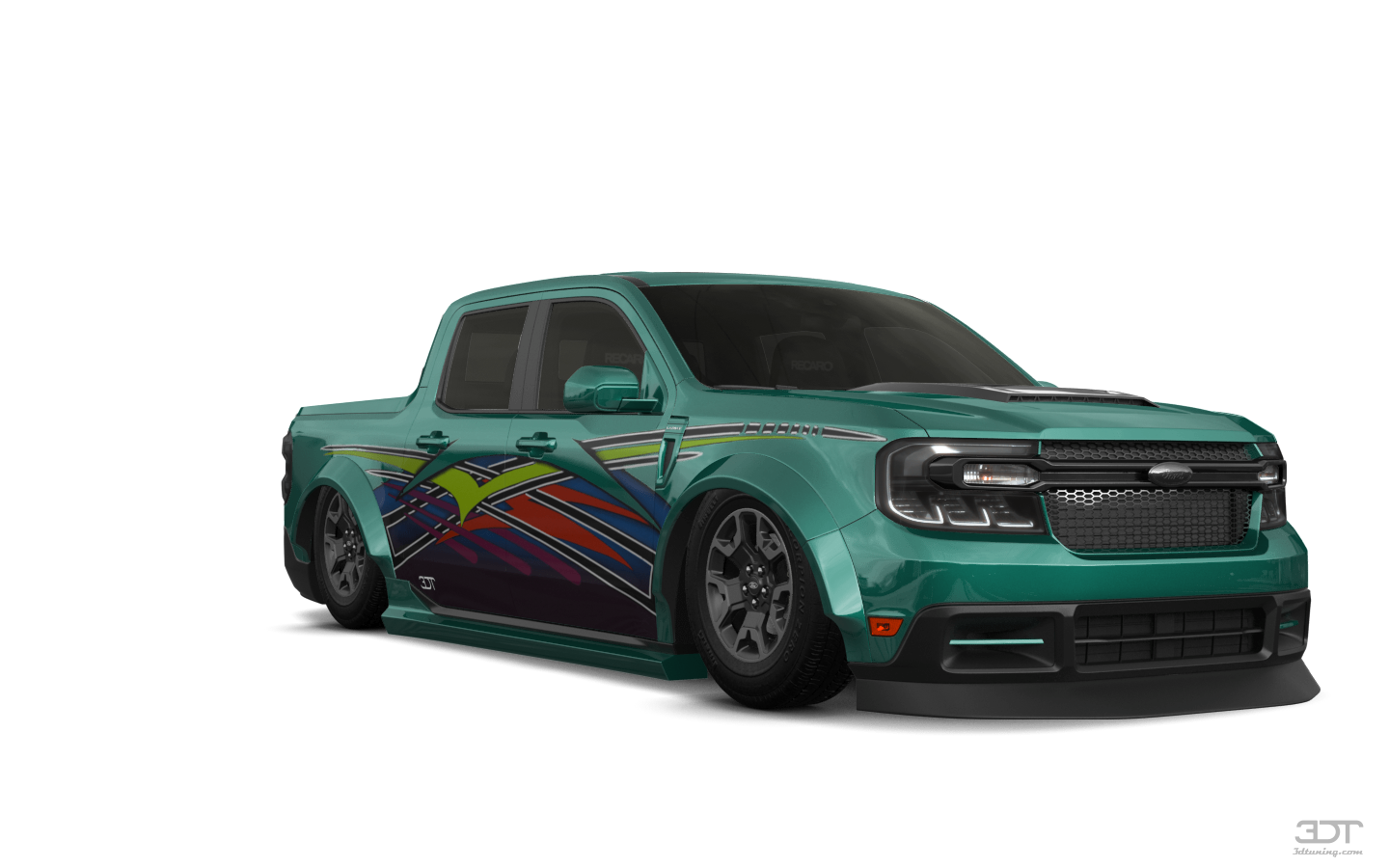 Tuning Ford Maverick 4 Door pickup truck 2022