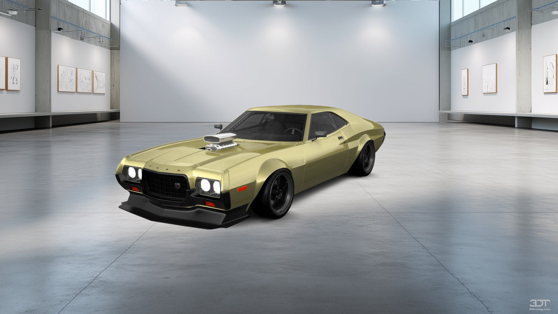 Ford Gran Torino Sport 2 Door Hardtop 1972 tuning