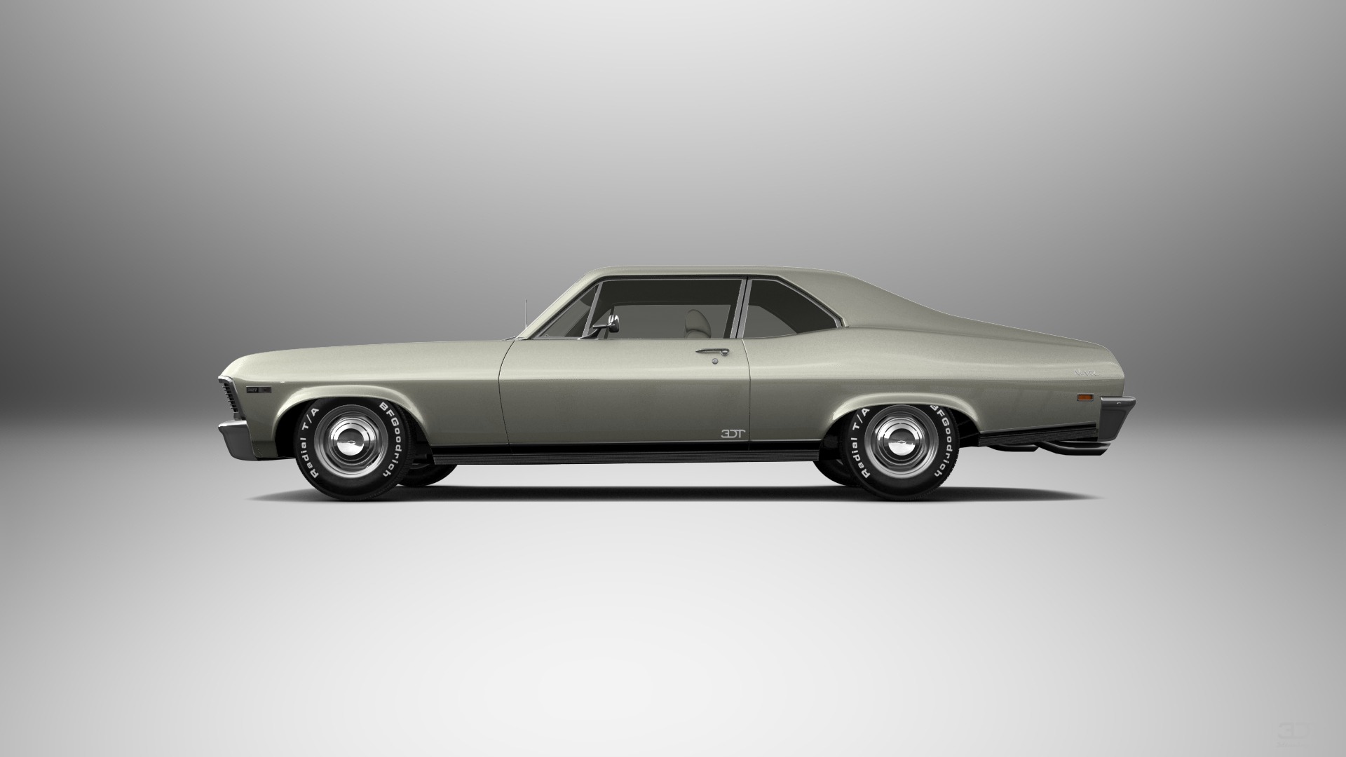 Chevrolet Chevy II Nova 2 Door Coupe 1968