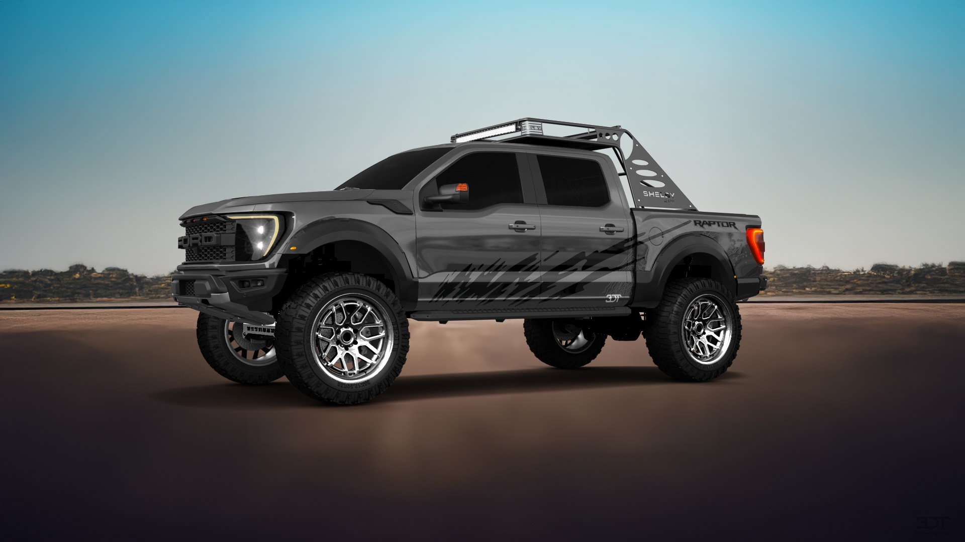 Ford F-150 Raptor 4 Door pickup truck 2021 tuning