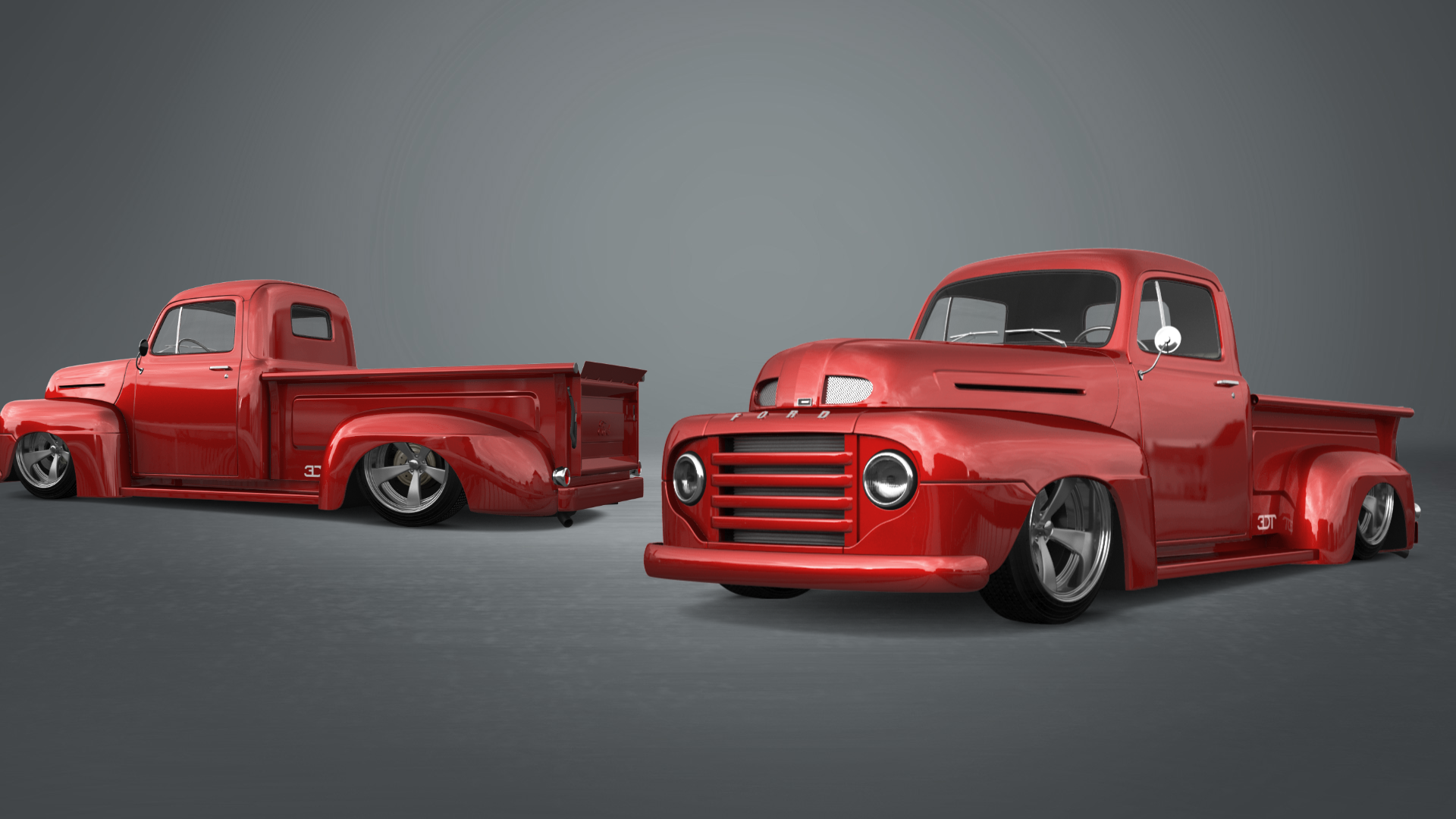 Ford F1 2 Door pickup truck 1949