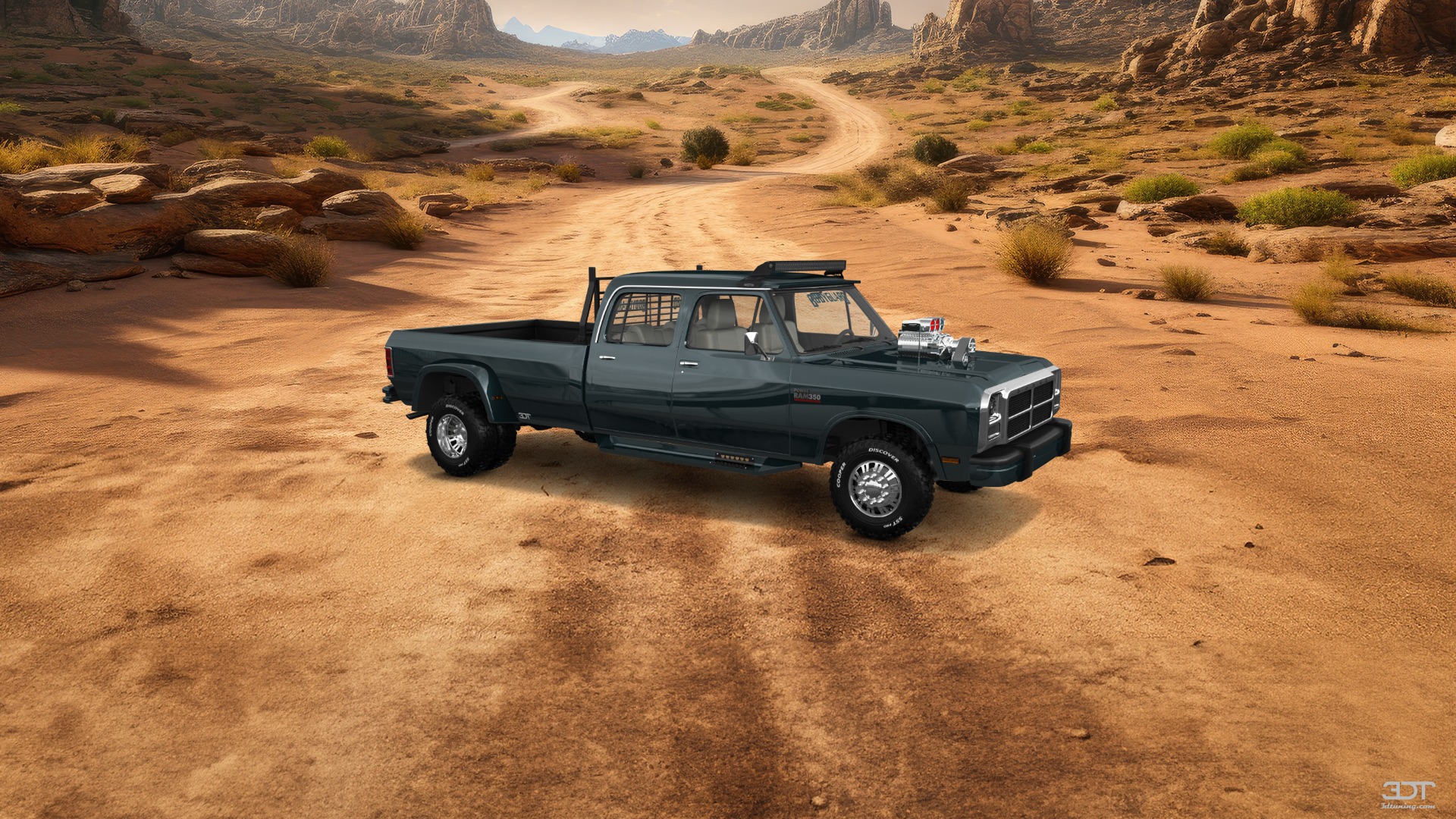 Dodge Ram 350 4 Door pickup truck 1991