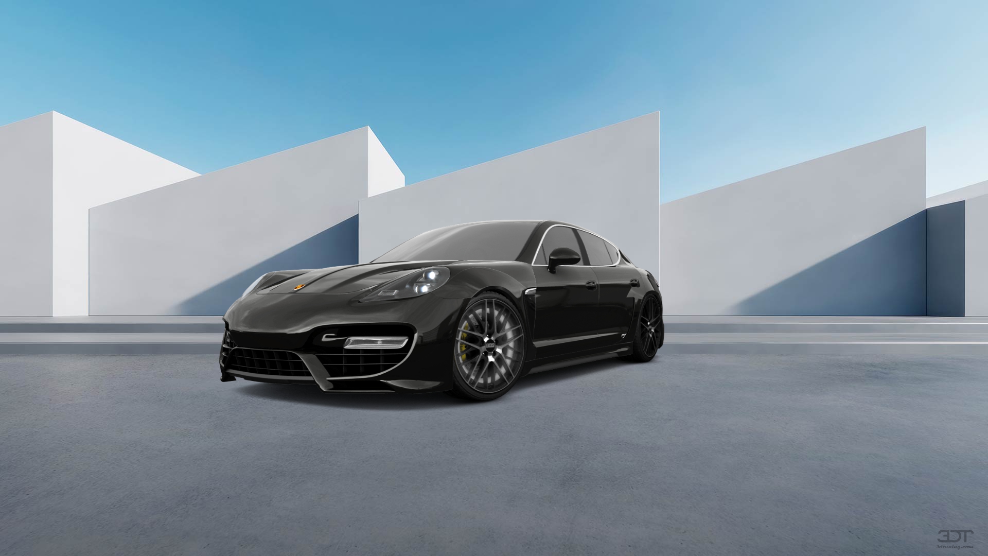 Porsche Panamera 4 door fastback saloon 2011