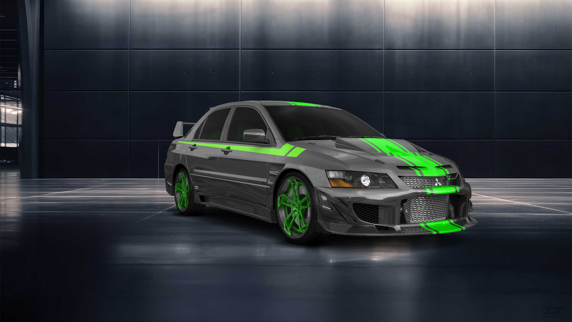 Mitsubishi Lancer Evo IX 4 Door Saloon 2005 tuning