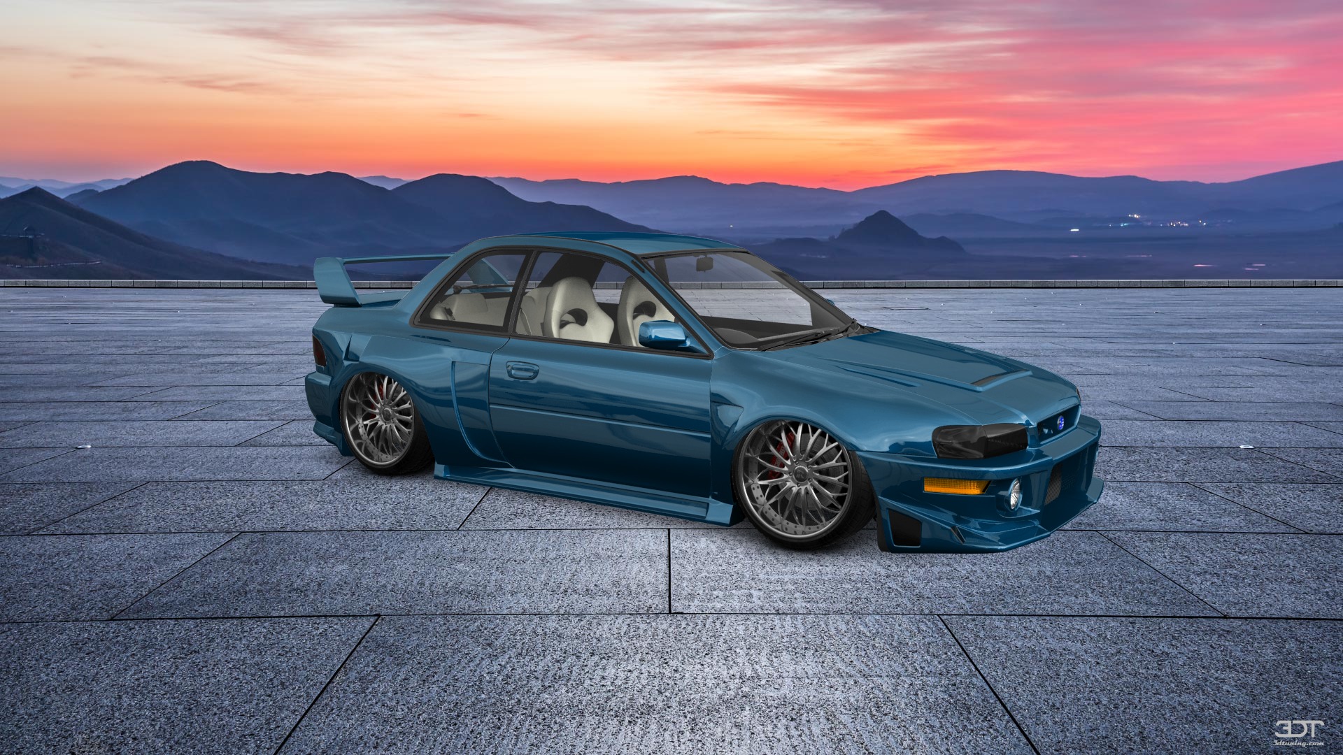 Subaru Impreza WRX STI 22B 2 Door Coupe 2000 tuning