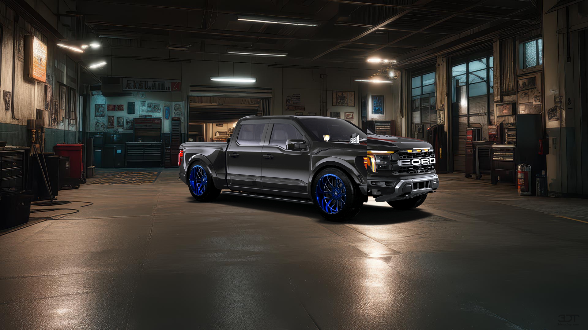 Ford F-150 Raptor 4 Door pickup truck 2024 tuning