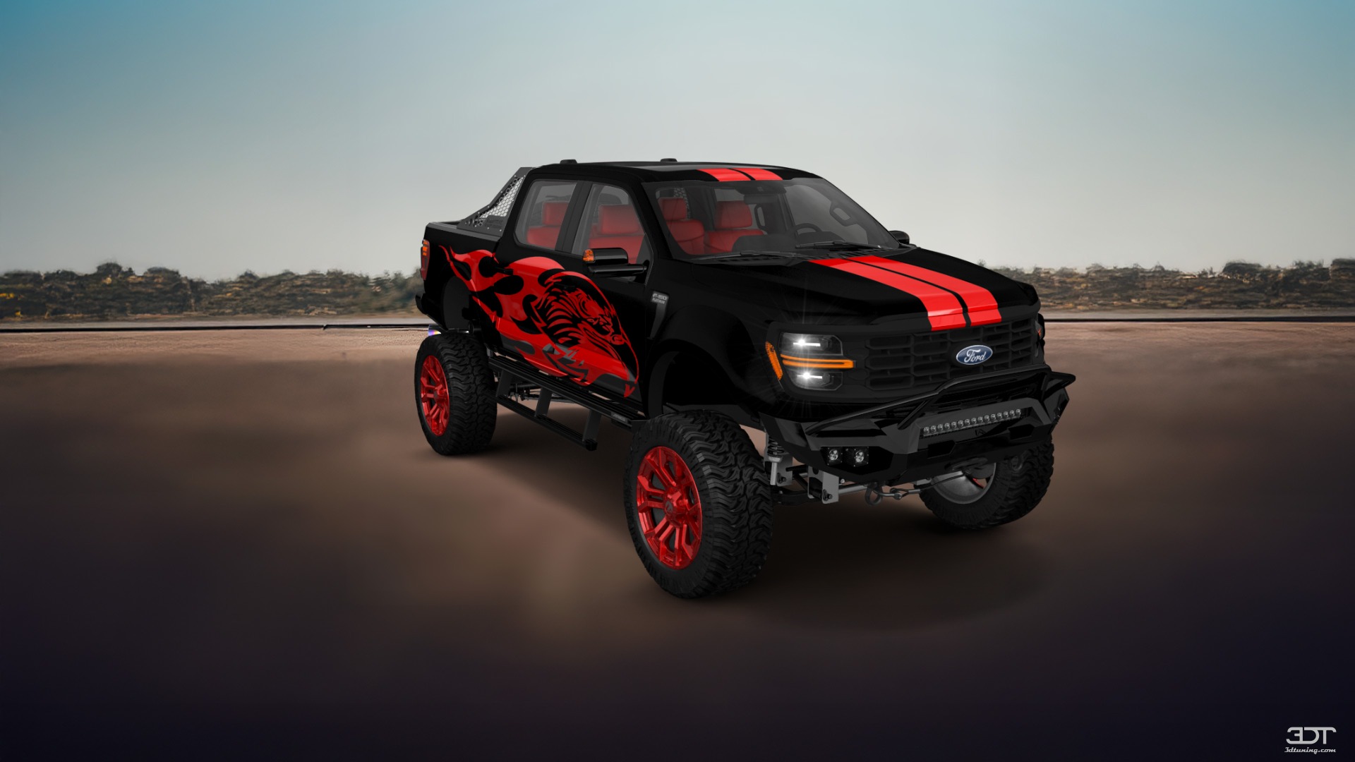 Tuning Ford F-150 SuperCrew 4 Door pickup truck 2024