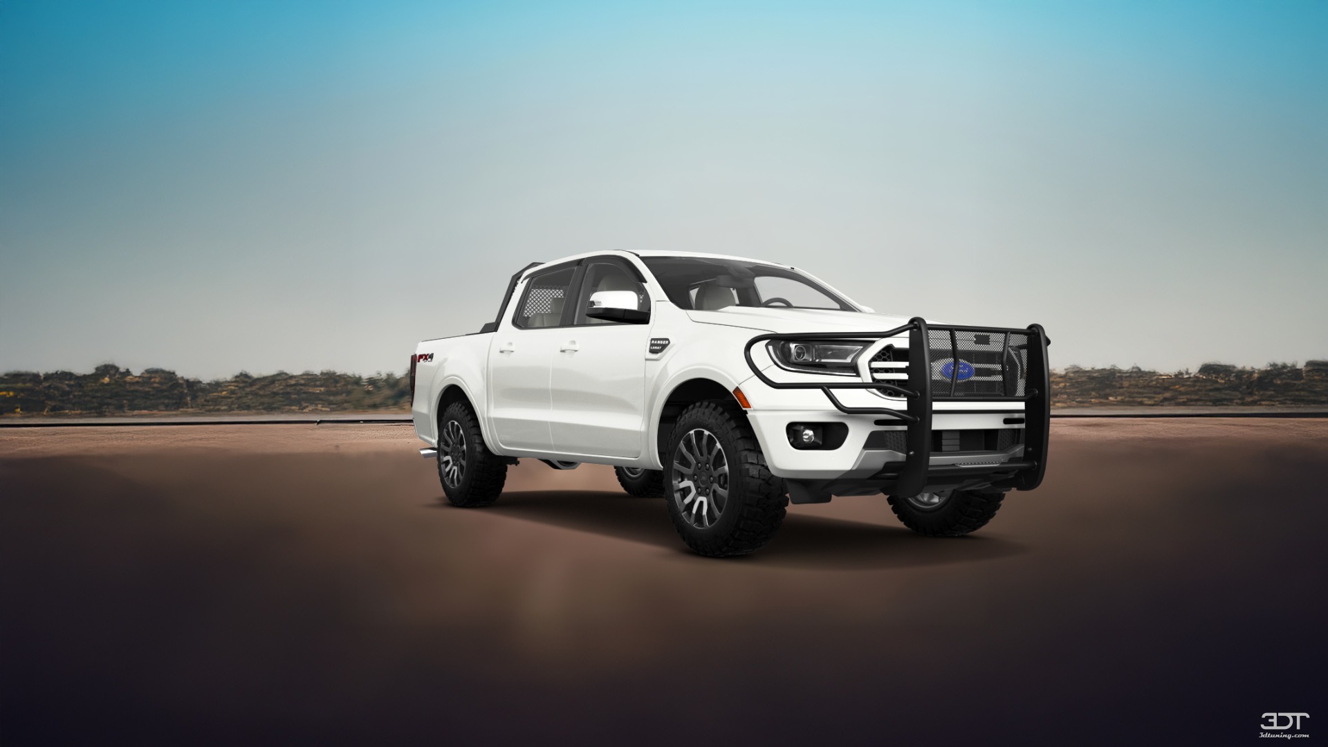 Ford Ranger 4 Door pickup truck 2019 tuning