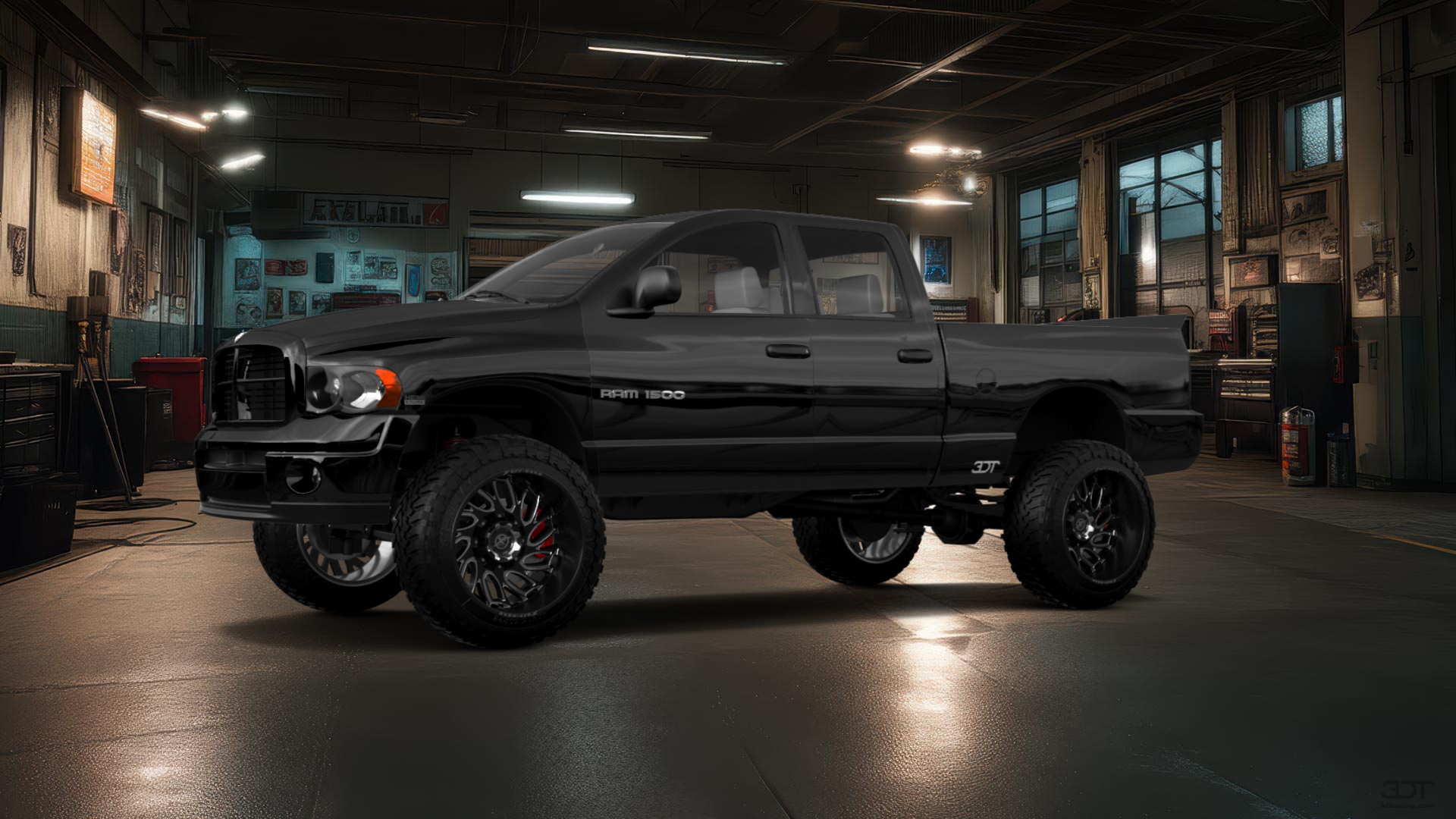 Dodge Ram 1500 6.4 ft box 4 Door pickup truck 2002 tuning
