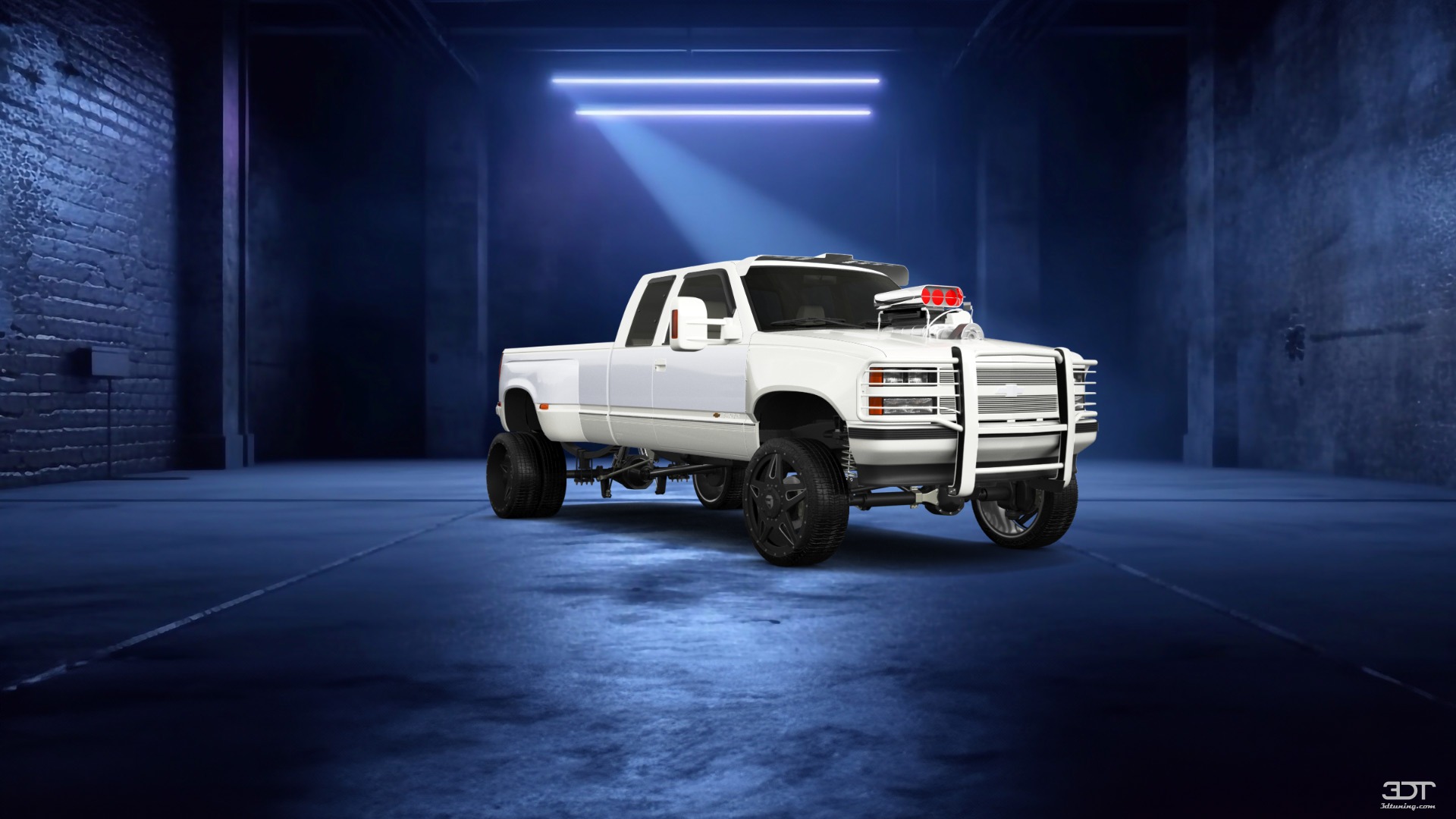 Chevrolet K3500 Extended Cab Pickup Truck 1988