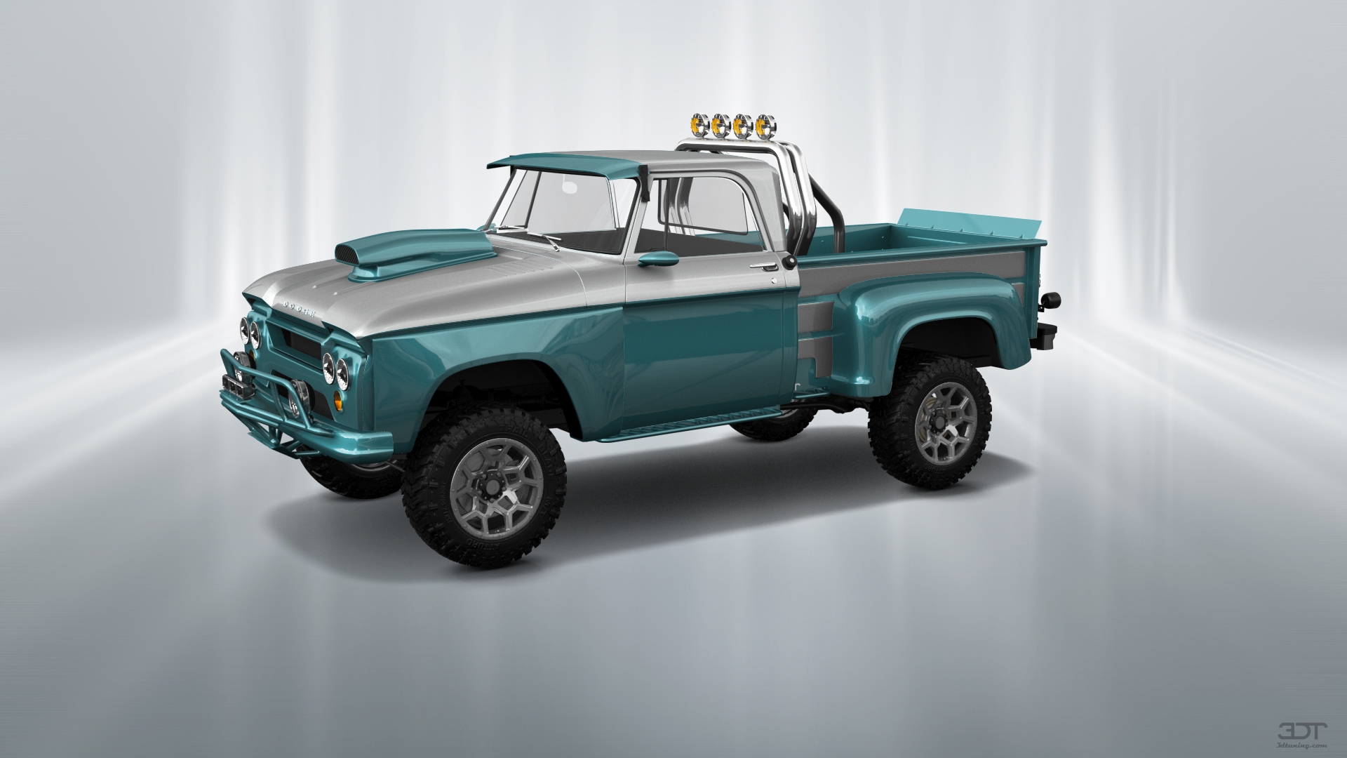 Dodge D-100 Stepside 2 Door pickup truck 1961
