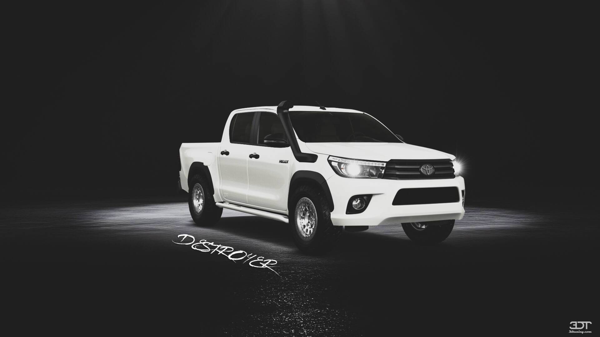 Toyota Hilux Double Cab 4 Door pickup truck 2015 tuning