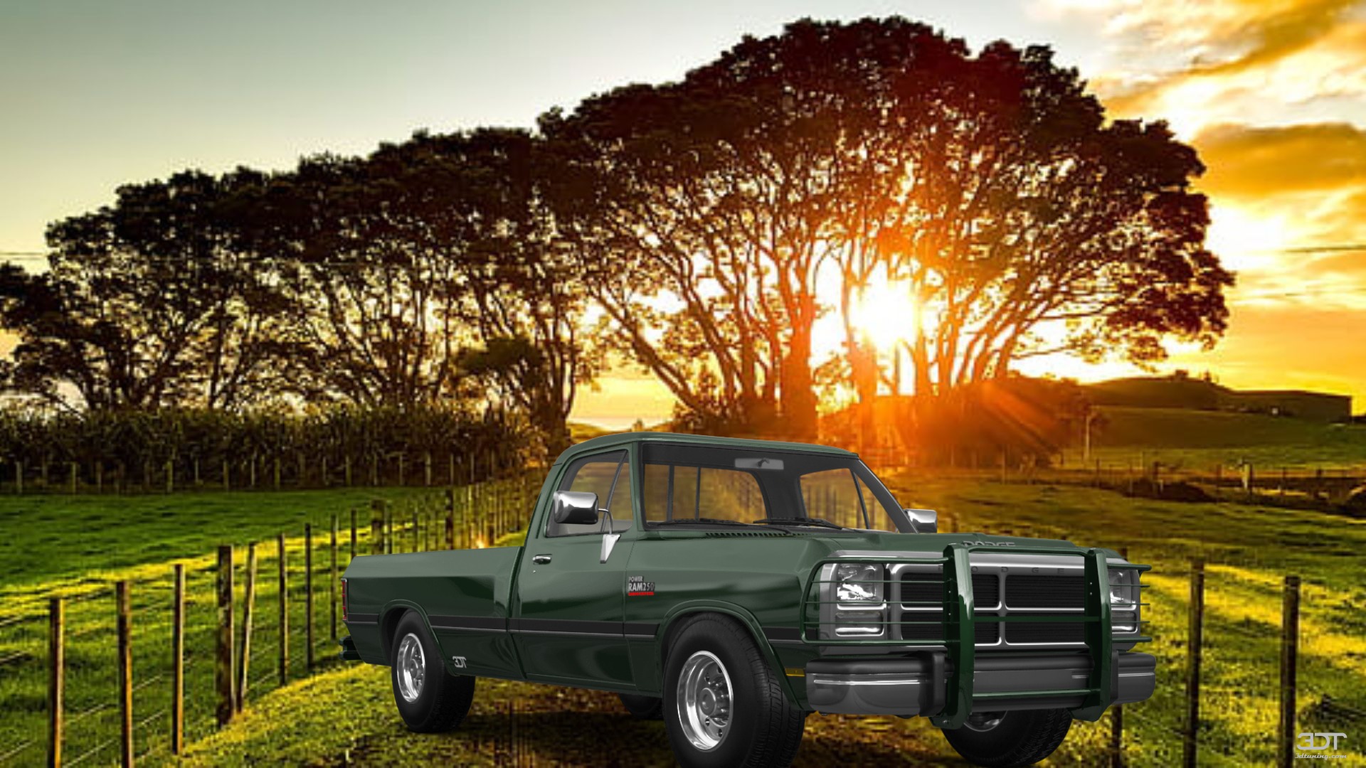 Dodge Ram 2 Door pickup truck 1991