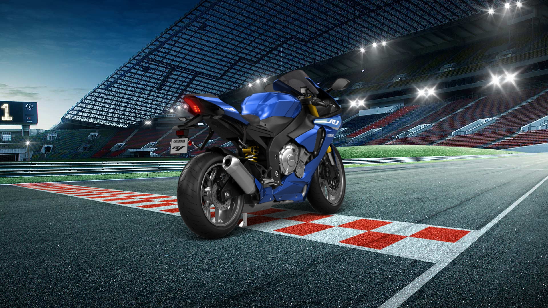 Yamaha YZF R1 Sport Bike 2015 tuning