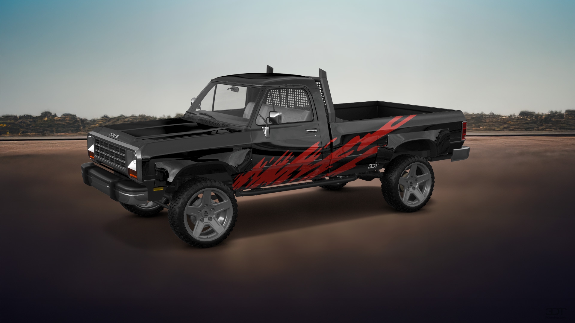 Dodge Ram 2 Door pickup truck 1991 tuning