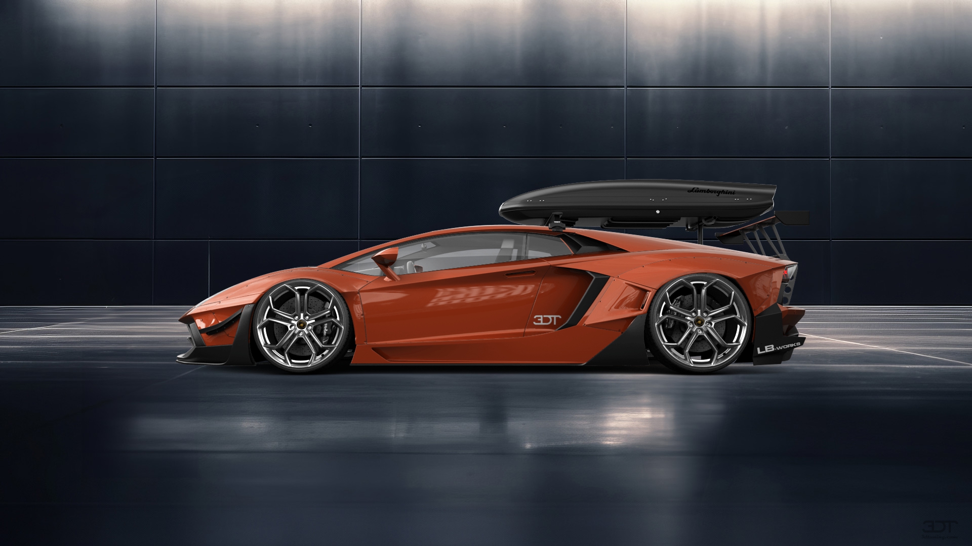 Lamborghini Aventador 2 Door Coupe 2012 tuning