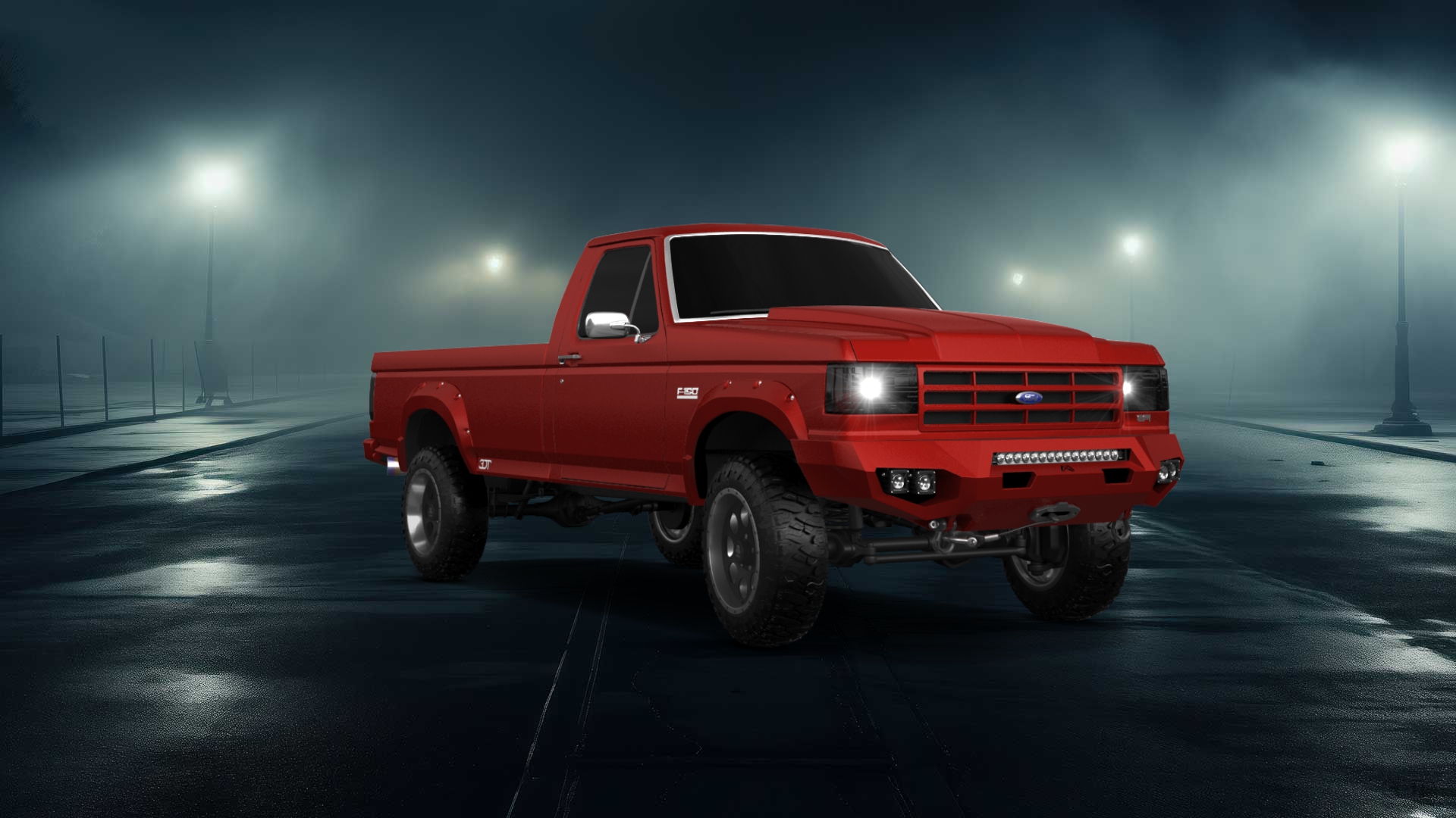 Ford F-150 2 Door pickup truck 1987 tuning