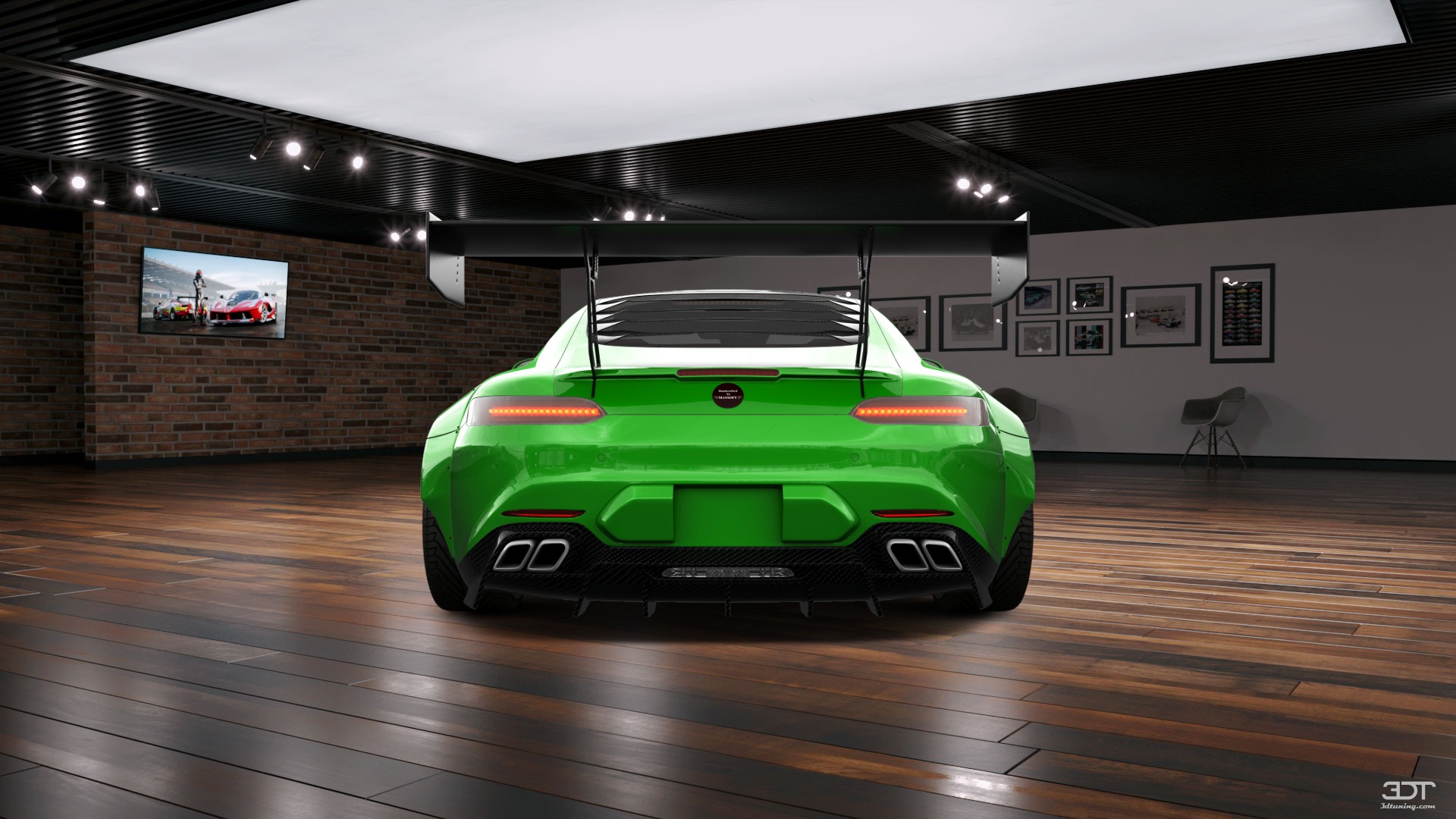 Mercedes AMG GT 2 door fastback coupe 2016